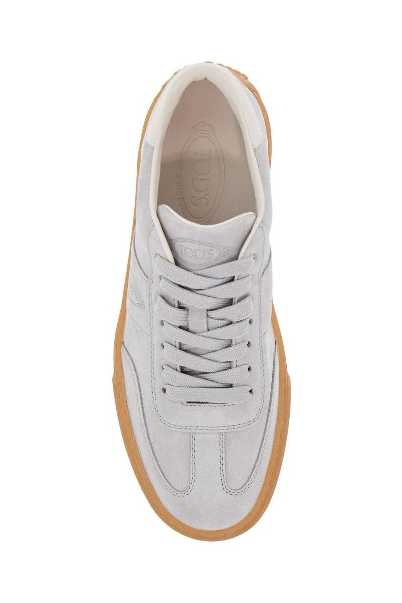 Tod's o1s22i1n0325 Suede Casual Lace-up Shoes in Grey Size US 11 / EU 44 - 2 Thumbnail