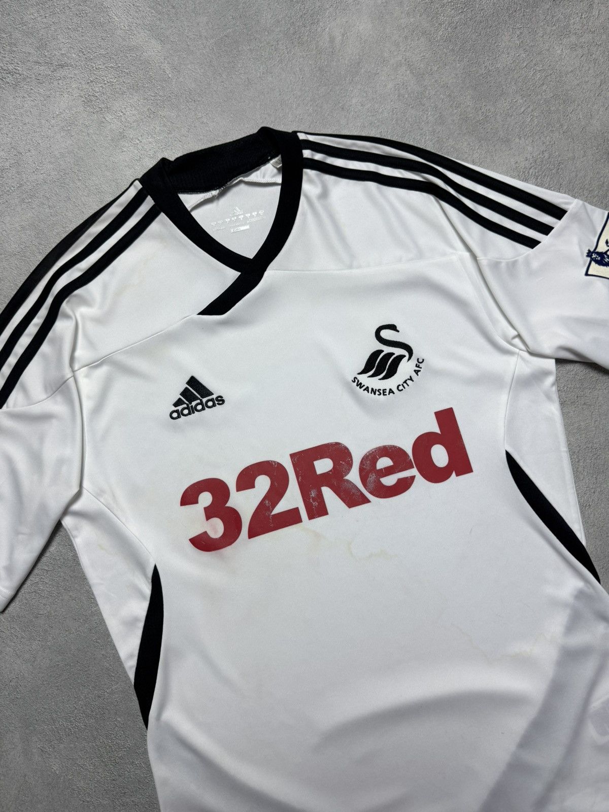 Adidas Swansea City 2011 2012 Home Shirt Soccer Jersey Adidas Size US S / EU 44-46 / 1 - 3 Thumbnail
