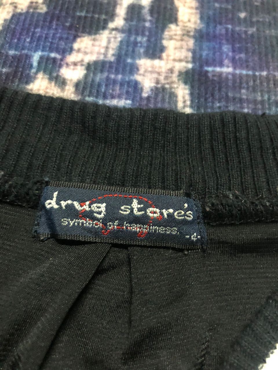 Japanese Brand Drug Store Sukajan Velvet Sweater Embroidered Print Size US M / EU 48-50 / 2 - 11 Thumbnail