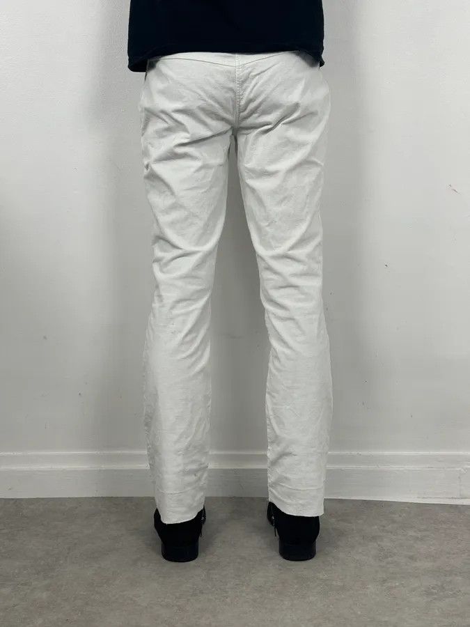 Roberto Cavalli 2000s Roberto Cavalli White Fur Effect Cozy Pants Size US 30 / EU 46 - 4 Thumbnail