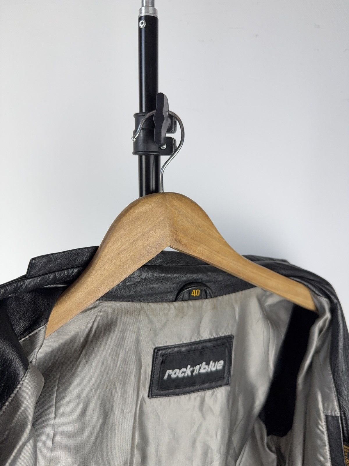 Vintage Vintage 90s Leather Opium Punk Coat Trench Retro Y2K Size M / US 6-8 / IT 42-44 - 18 Thumbnail