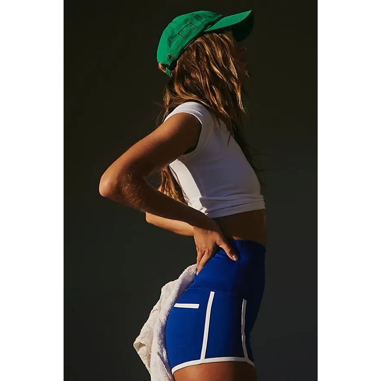 Free People New FP MOVEMENT Island Time Shorts $48 XS Sapphire Skies Size 26" / US 2 / IT 38 - 3 Thumbnail