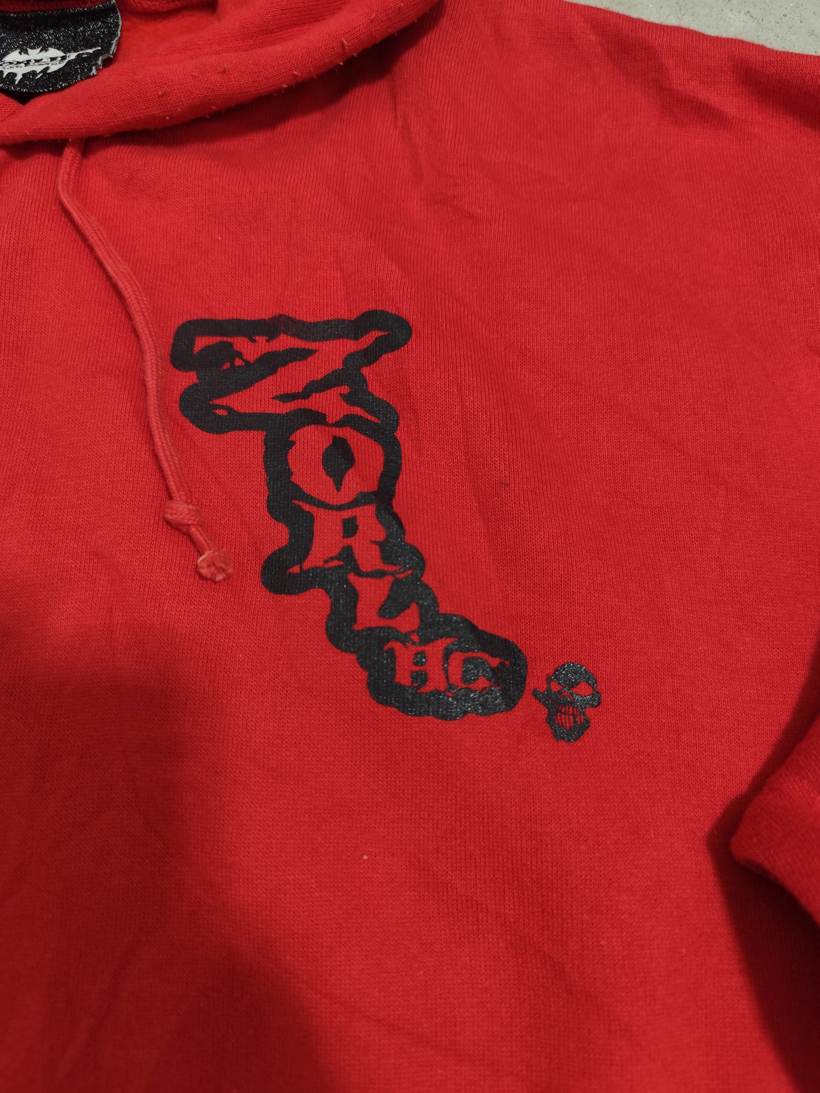 Powell Peralta Vintage 90s skate brand Zorlac hoodie Size US XL / EU 56 / 4 - 4 Thumbnail