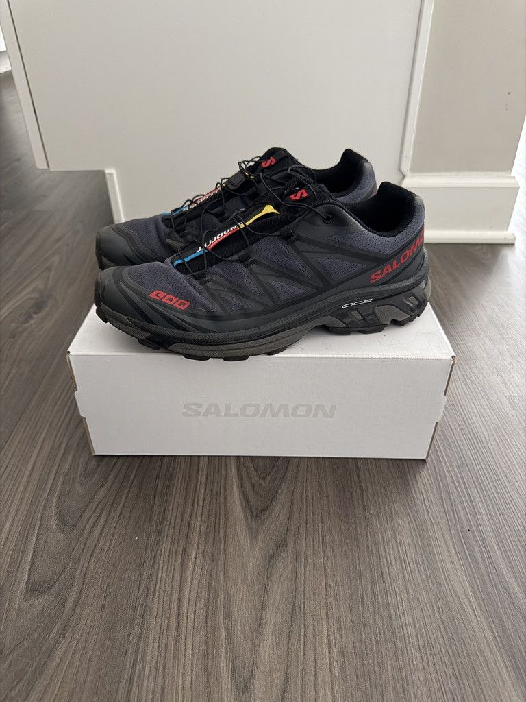 JJJJound x Salomon XT-6 Black Fiery Red
