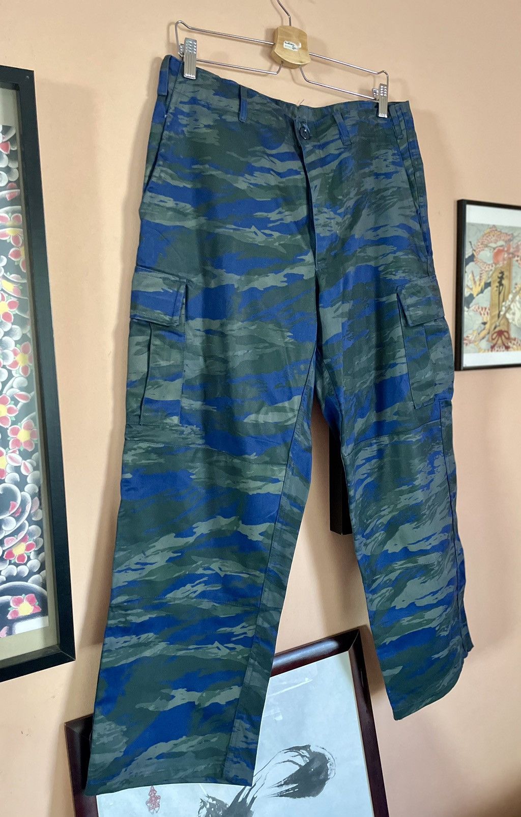 Other Hellenic Air Force shadow camo army cargo pants Size US 34 / EU 50 - 1 Thumbnail