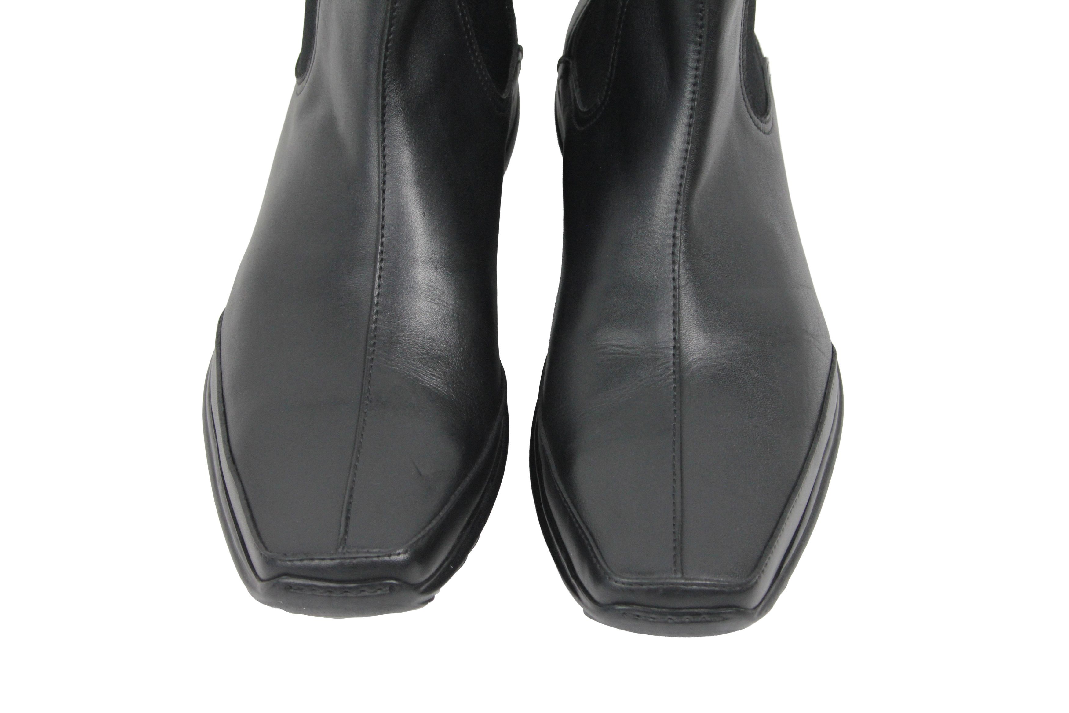 Patrick Cox Square Toe Chelsea Leather Boots Size US 8 / EU 41 - 5 Thumbnail
