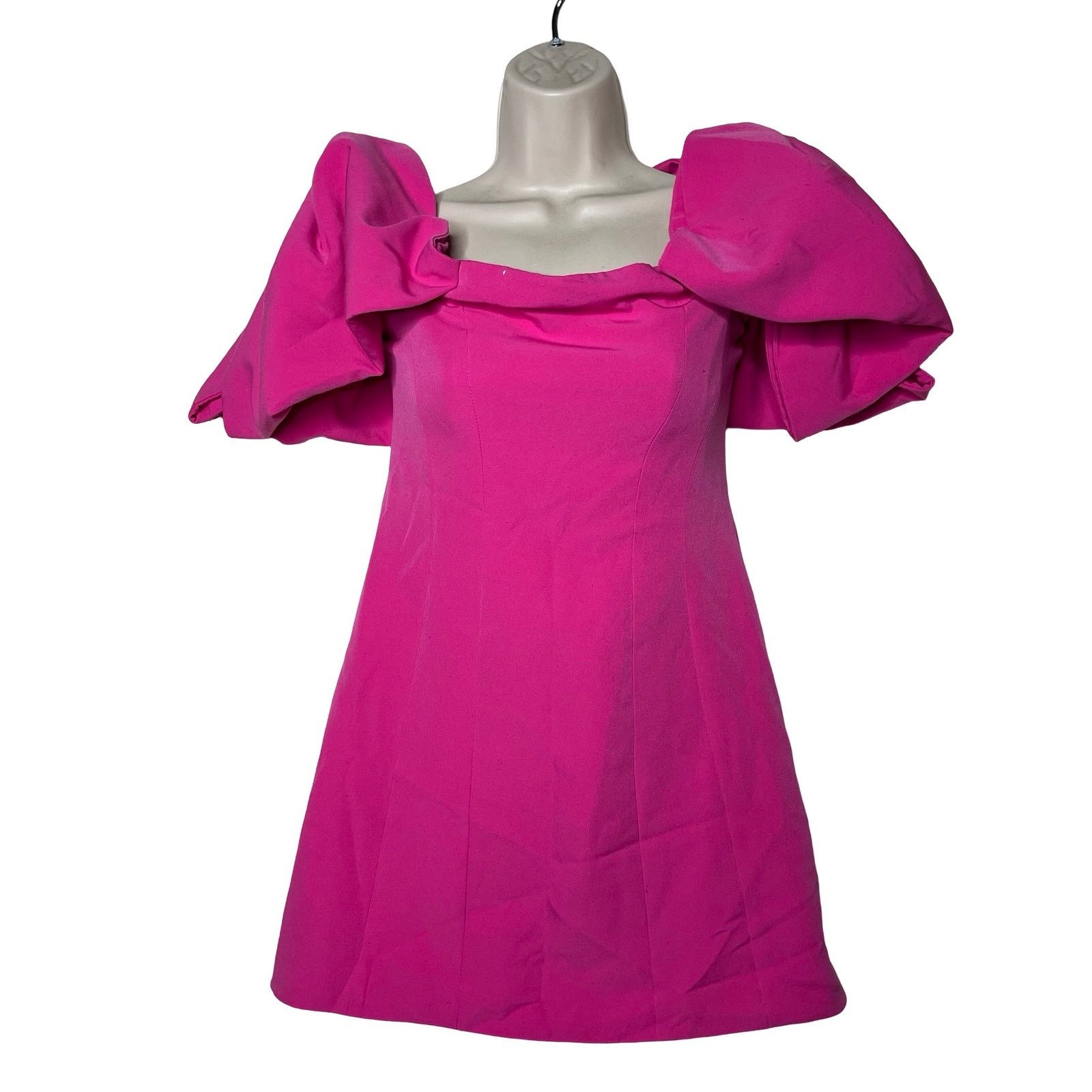 Other TOCCIN X RTR Pink Oversized Bow Sleeve Mini Dress sz 2 Size XS / US 0-2 / IT 36-38 - 1 Thumbnail