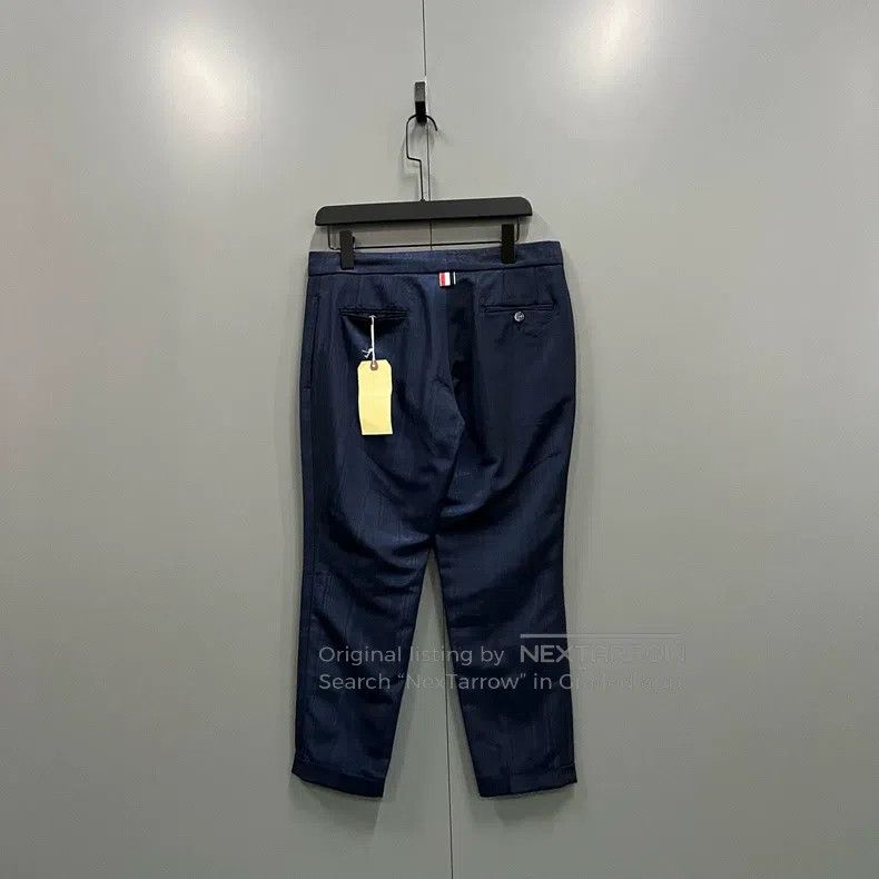 Thom Browne Thom Browne Navy Blue Pants Size 26" / US 2 / IT 38 - 2 Thumbnail