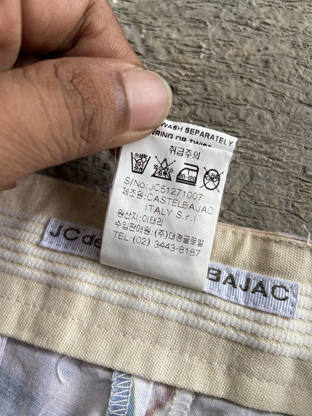 Jean Charles De Castelbajac 1990 JC de Castelbajac - Paper Printed Pants Size 29" - 11 Thumbnail