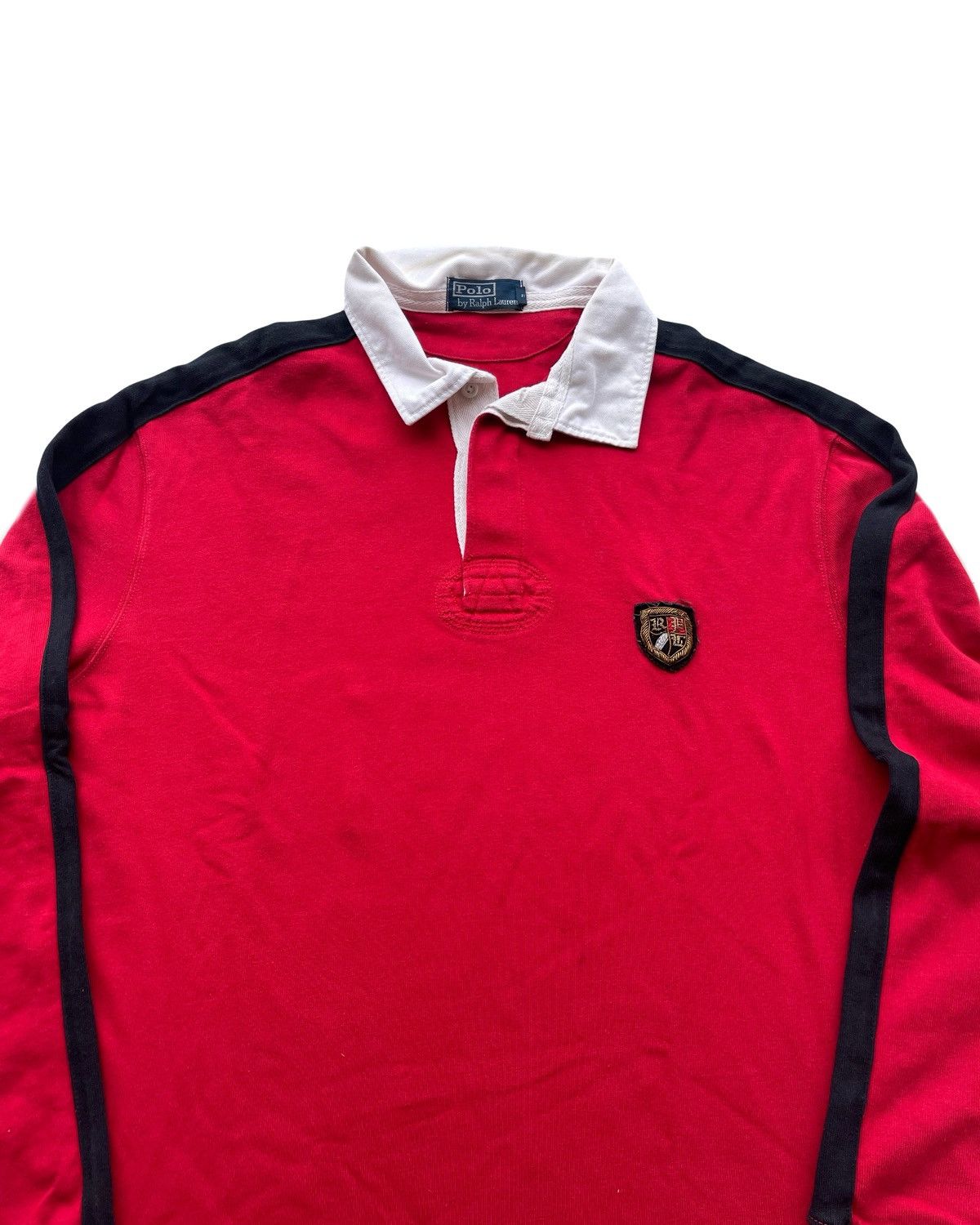 Polo Ralph Lauren vintage 90s polo ralph lauren rugby shirt rare colourway Size US XL / EU 56 / 4 - 2 Thumbnail