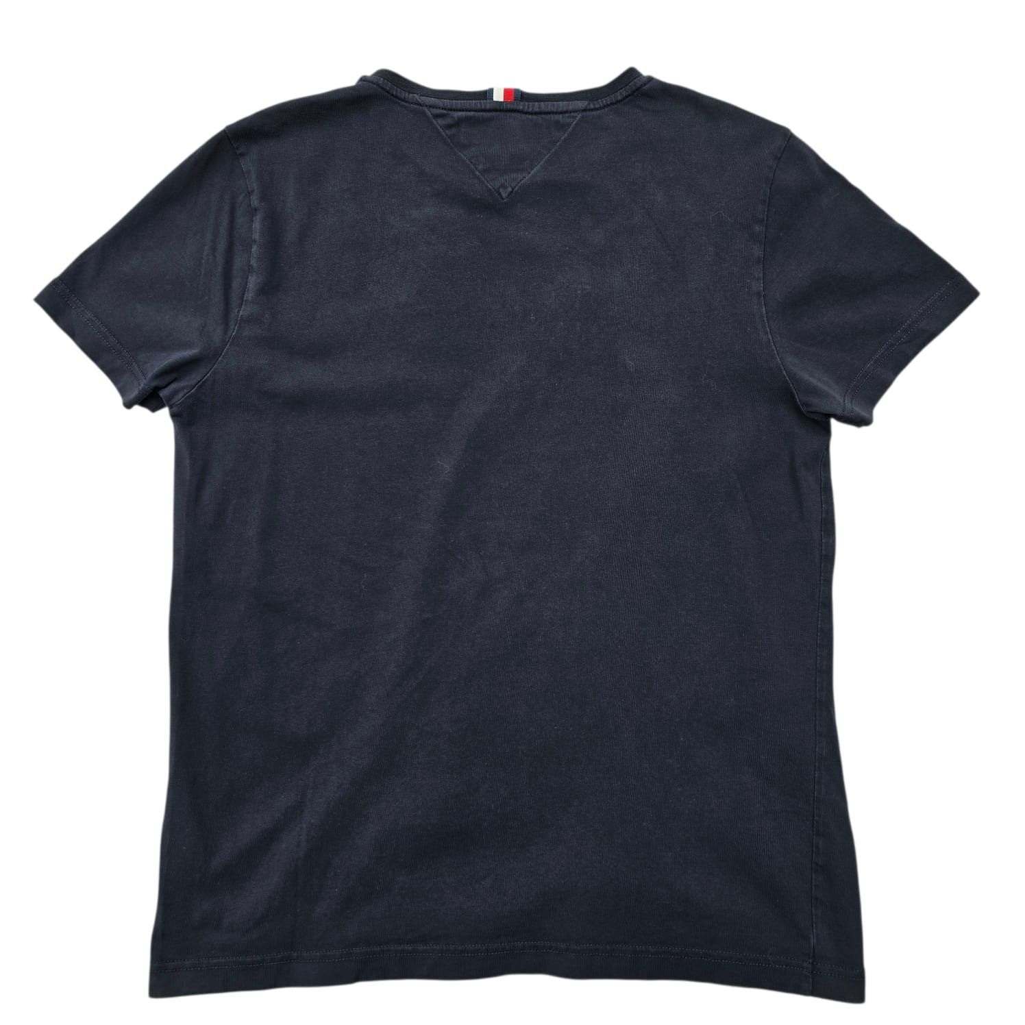 Tommy Hilfiger Tommy Hilfiger Men's Navy Organic Cotton Crew Neck T-Shirt M Size US M / EU 48-50 / 2 - 2 Thumbnail