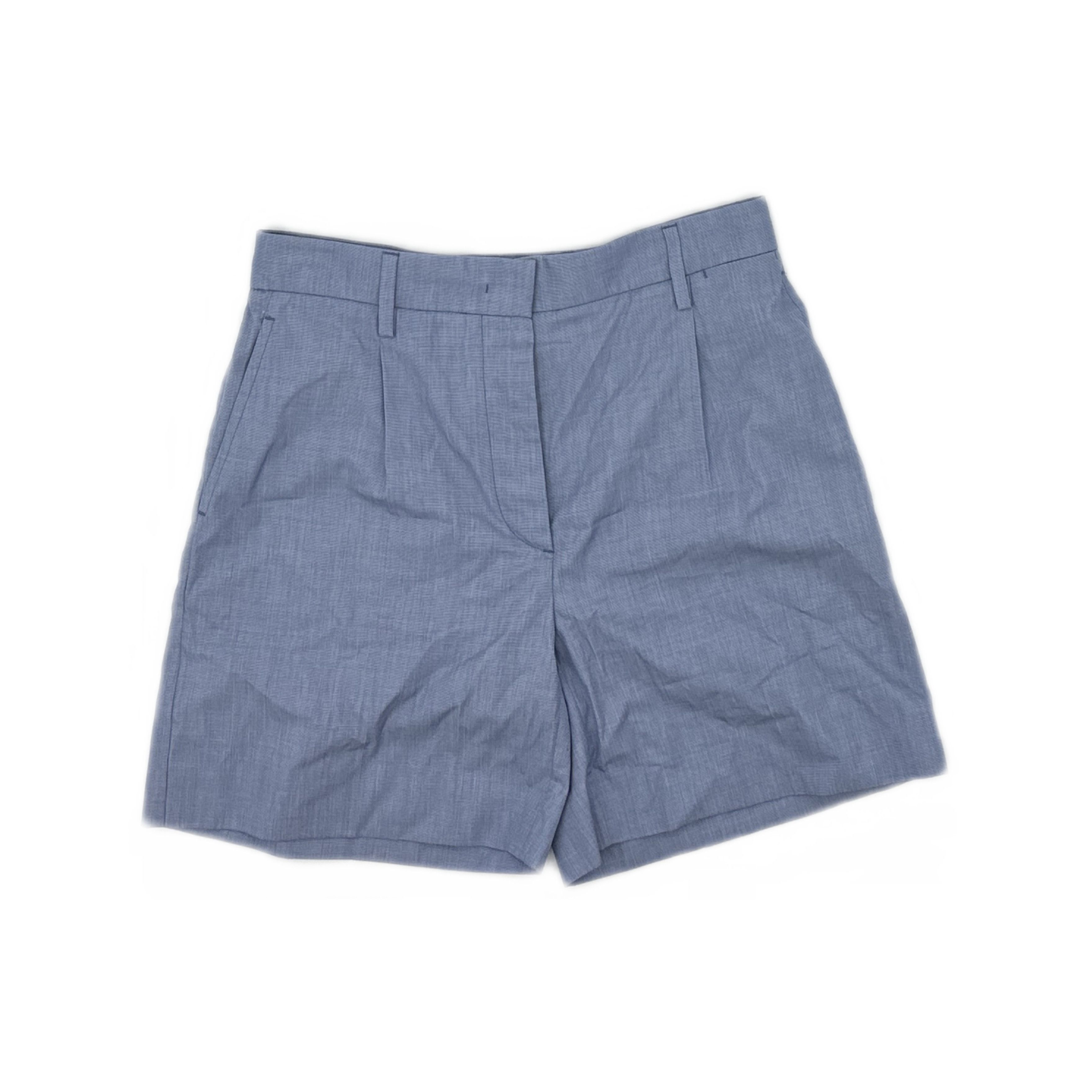 Prada Prada Blue Cotton Shorts Size 36 Size 25" / US 0 / IT 36 - 1 Thumbnail