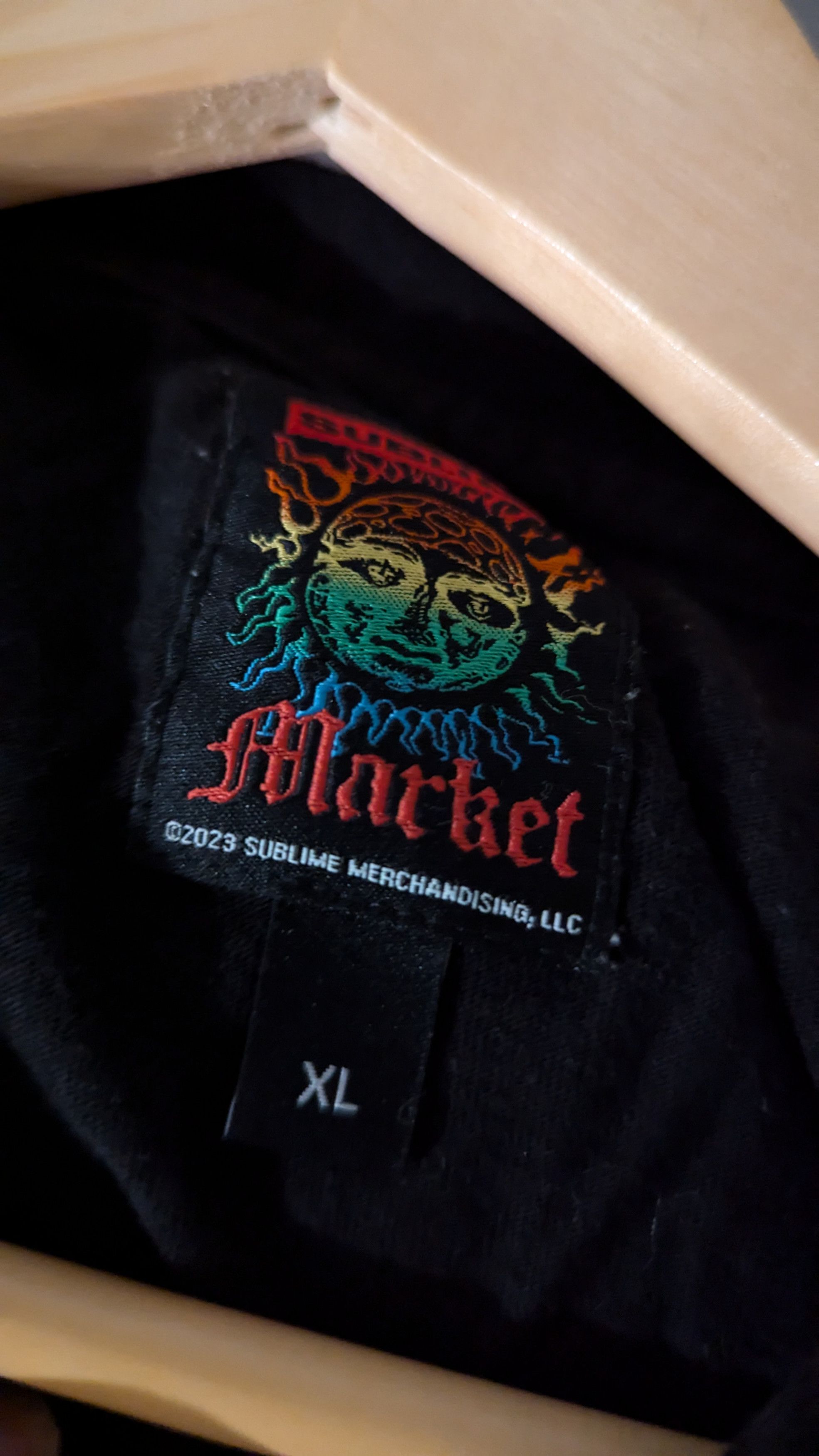 Market Market Studios Sublime I DON’T PRACTICE T-SHIRT - Black - XL Size US XL / EU 56 / 4 - 6 Thumbnail