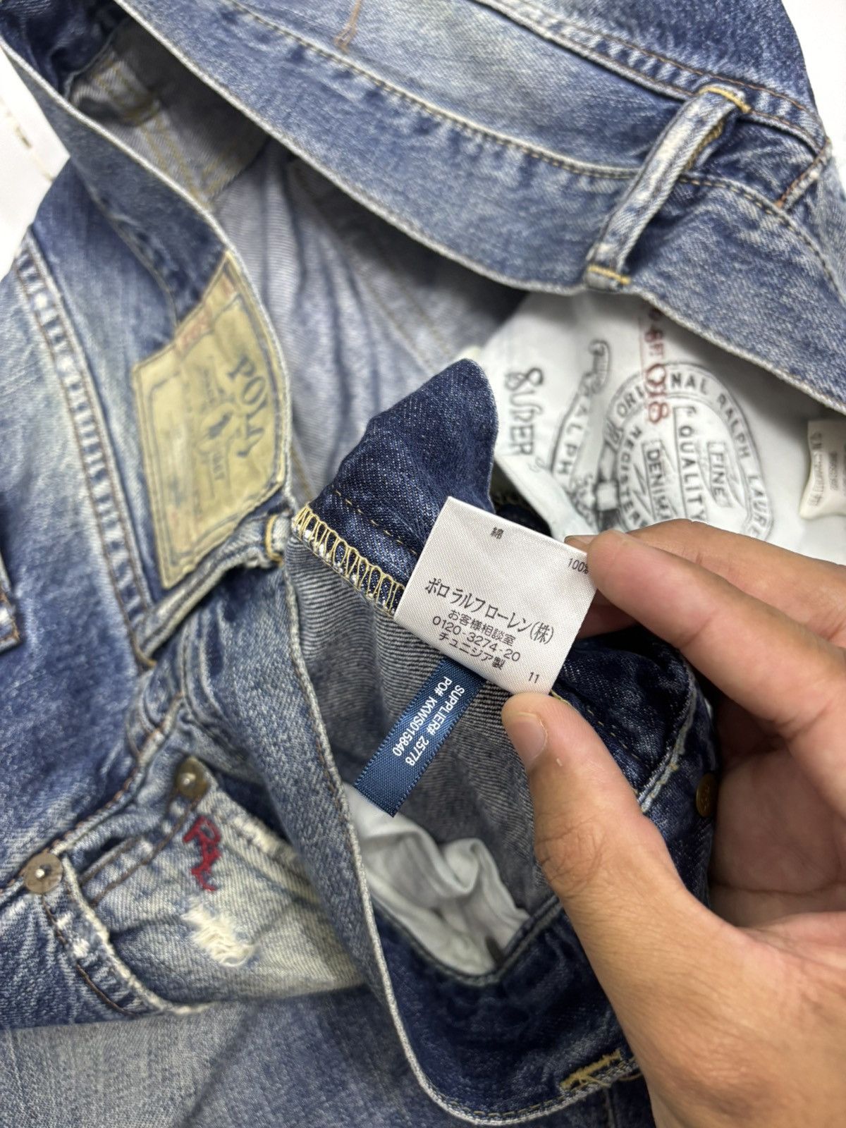 Polo Ralph Lauren Polo Ralph Lauren Spring 2011 Slim Straight Denim Jean Size US 37 - 12 Thumbnail