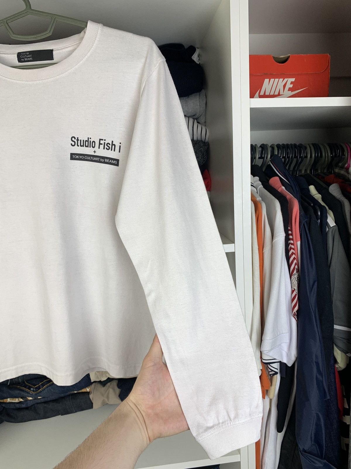 Beams Plus Studio Fish i + Tokyo Cultuart by Beams Long sleeve Size US S / EU 44-46 / 1 - 11 Thumbnail
