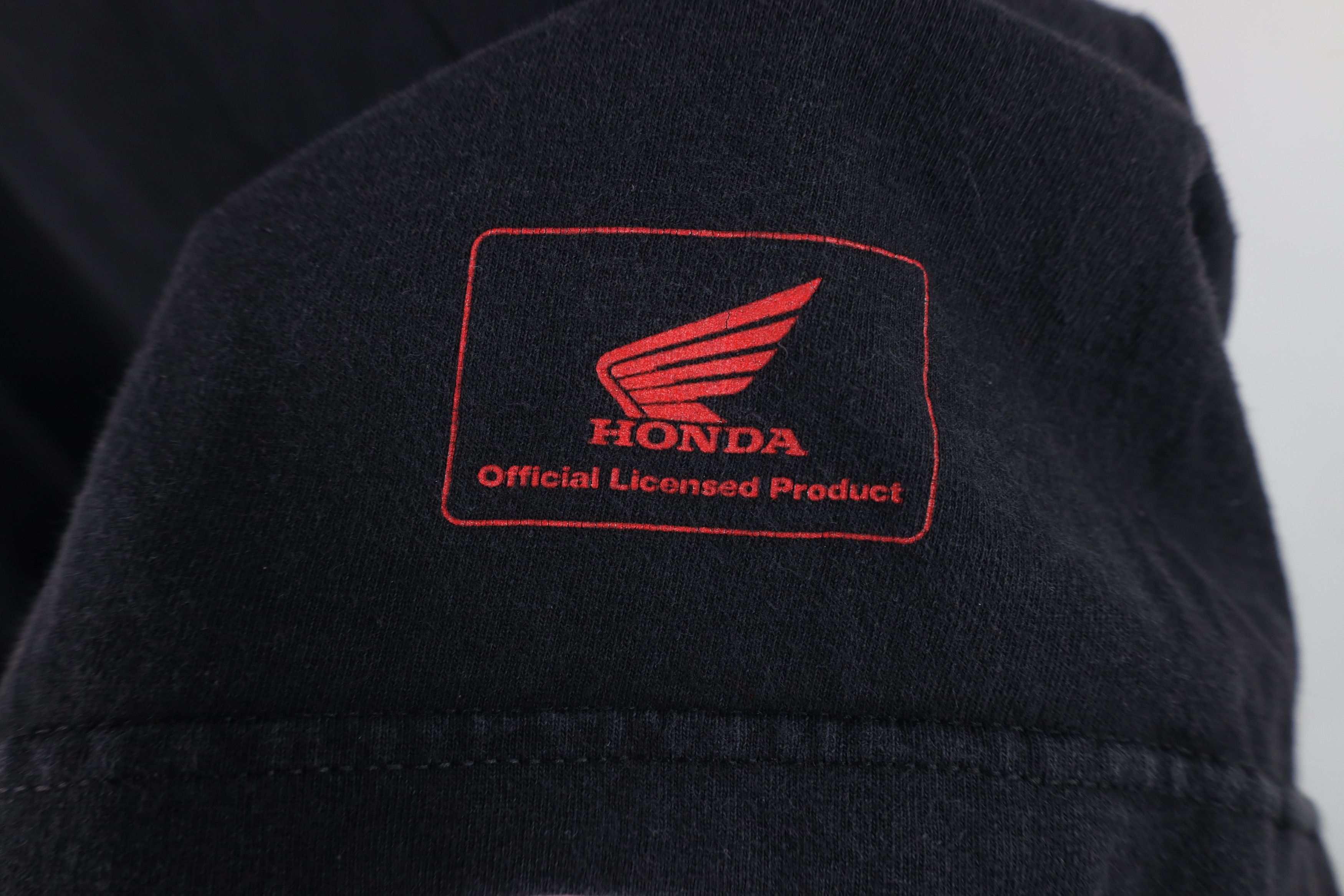 Vintage Vintage Honda Racing Spell Out Ride Red Short Sleeve T-Shirt Size US XXL / EU 58 / 5 - 4 Thumbnail