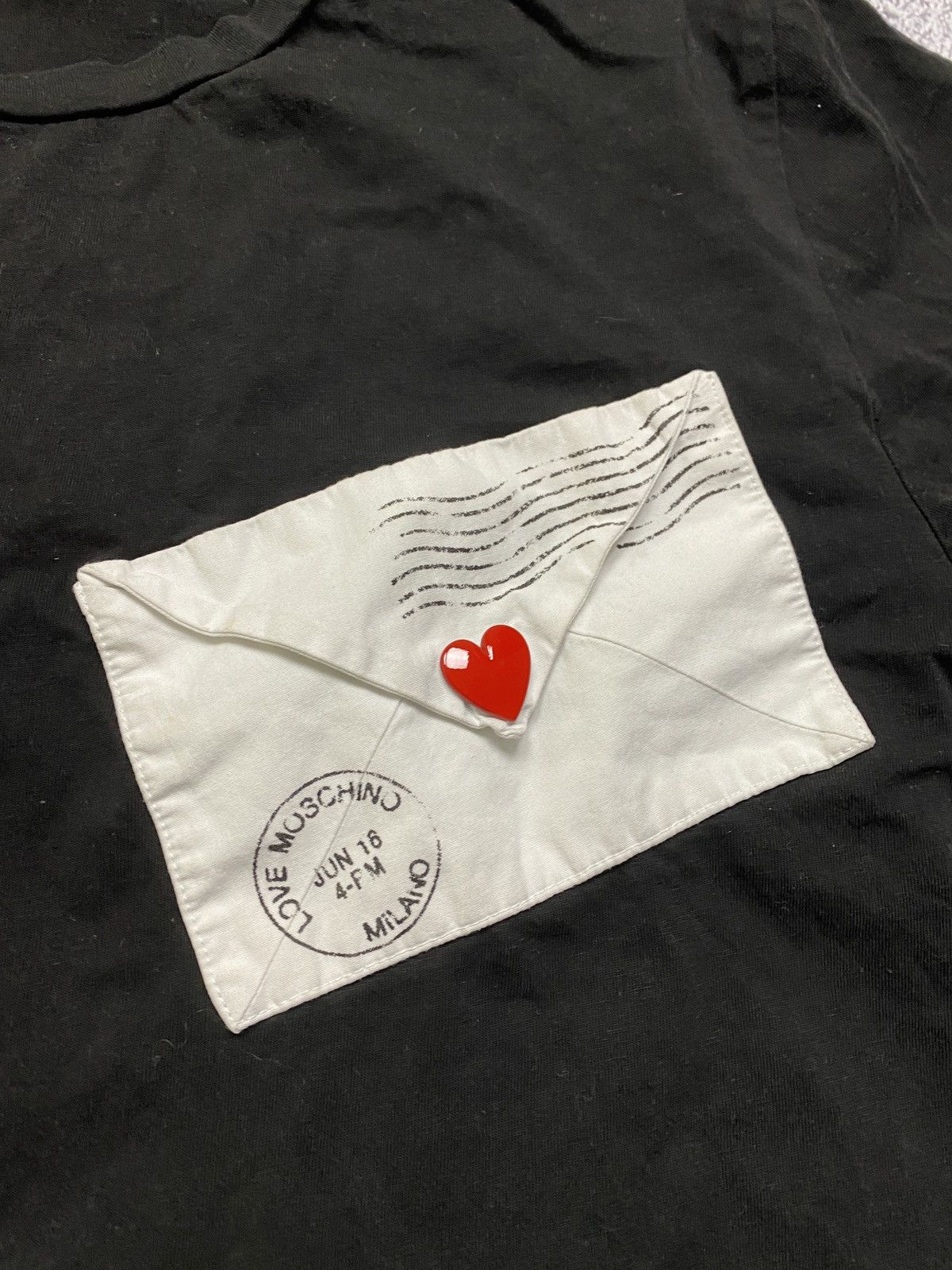 Moschino Vintage Love Moschino Polo T Shirt Size US M / EU 48-50 / 2 - 5 Thumbnail