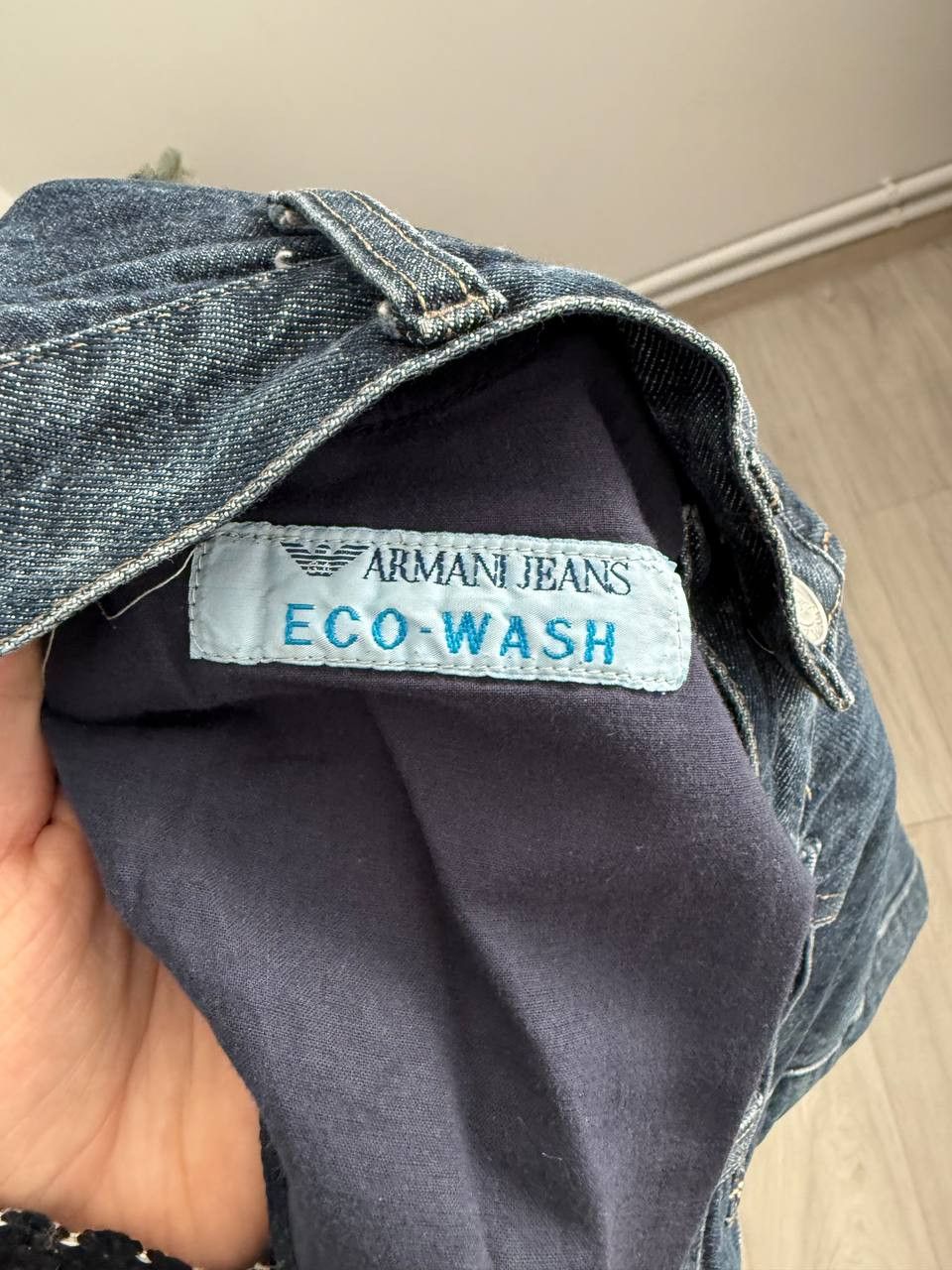 Armani Armani Jeans Big Logo Denim Jeans Size US 30 / EU 46 - 9 Thumbnail