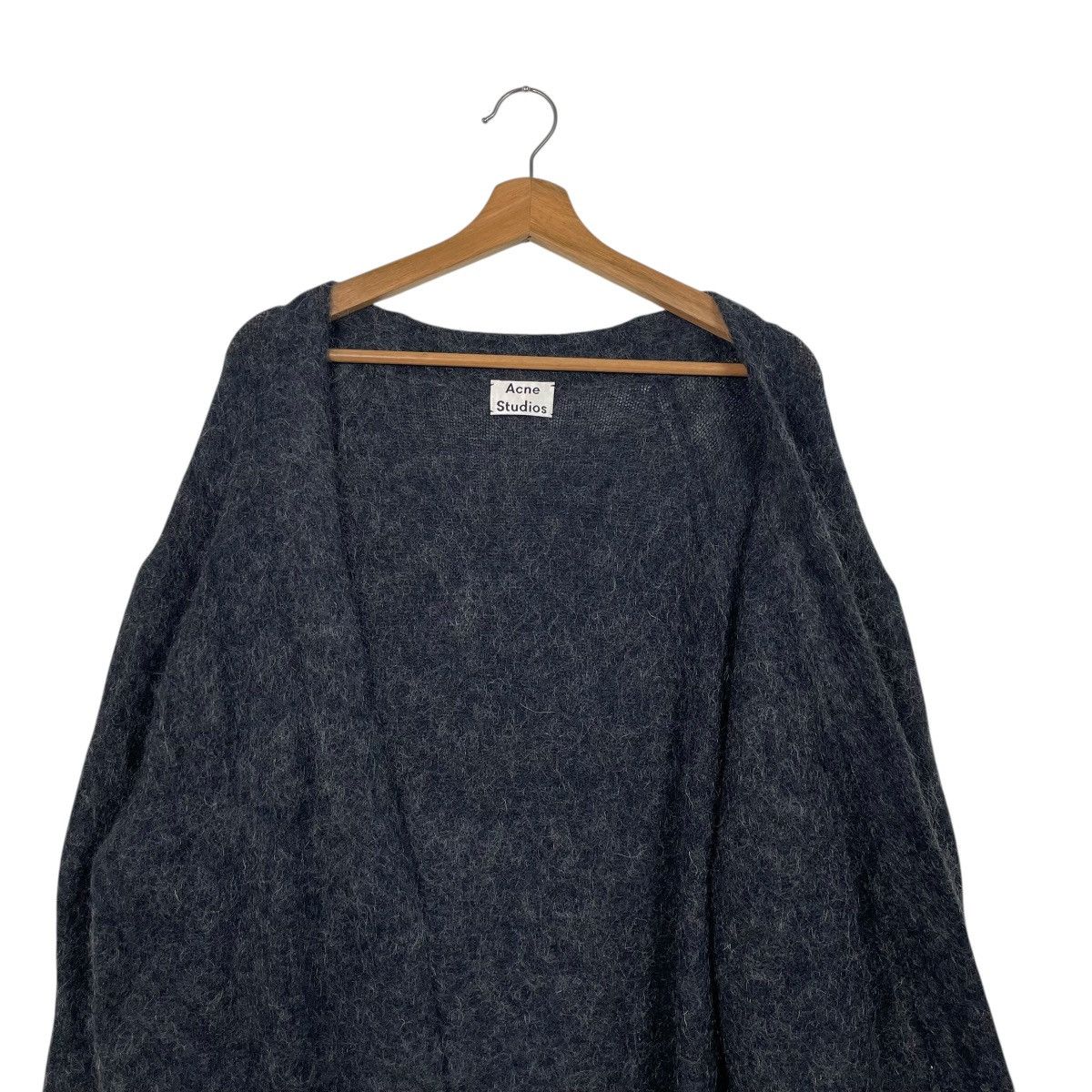 Acne Studios Acne Studios Raya Mohair Buttonless Long Cardigan Size S / US 4 / IT 40 - 11 Thumbnail