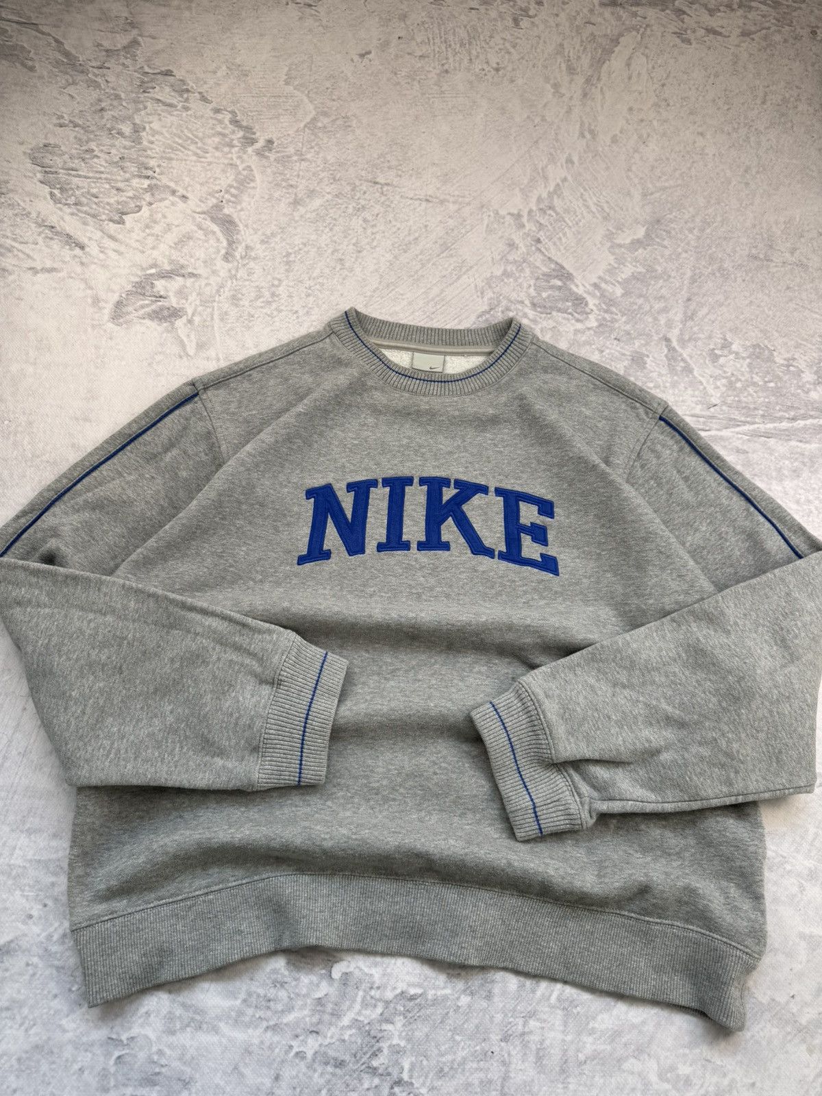 Nike × Vintage NIKE VINTAGE CENTER LOGO OVERSIZE BOXY SWEATSHIRT Size US L / EU 52-54 / 3 - 5 Thumbnail