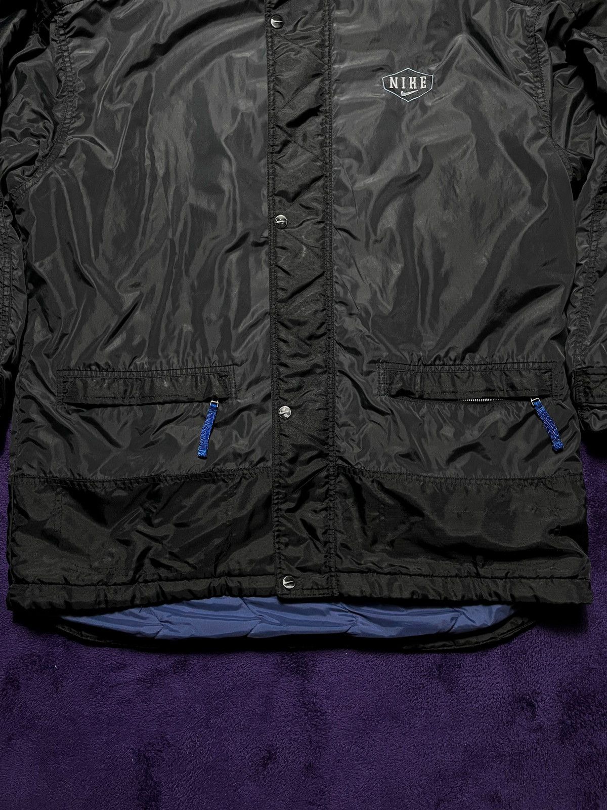 Nike × Nike ACG × Vintage Vintage 80s-90s Nike nylon retro jacket big logo Size US L / EU 52-54 / 3 - 6 Thumbnail