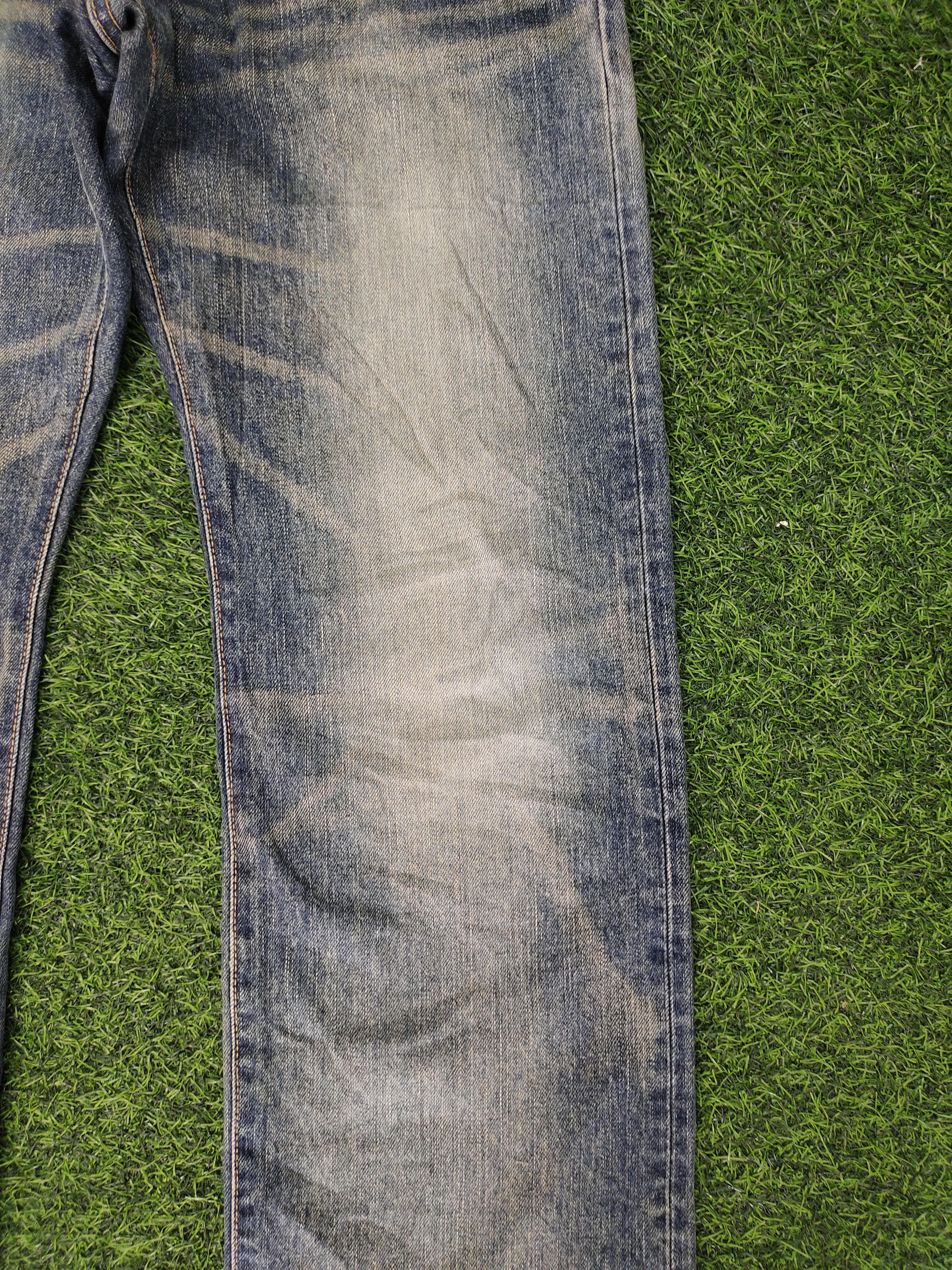 Edwin Vintage Edwin Xvs Japan Clawmark Distress Faded Jeans Size US 30 / EU 46 - 4 Thumbnail