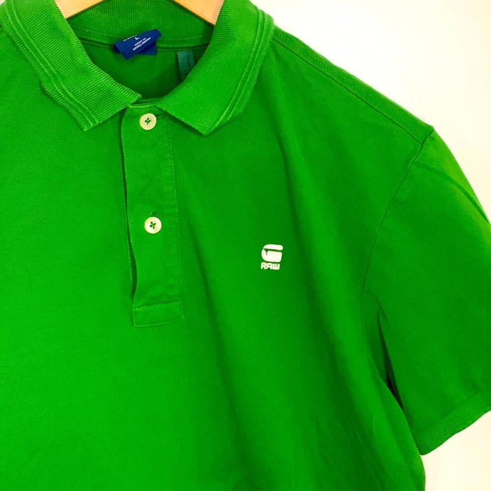 Designer G-Star RAW - Dunda Slim Polo - Large - Stretch Pique 95% Ctn Size US L / EU 52-54 / 3 - 1 Thumbnail