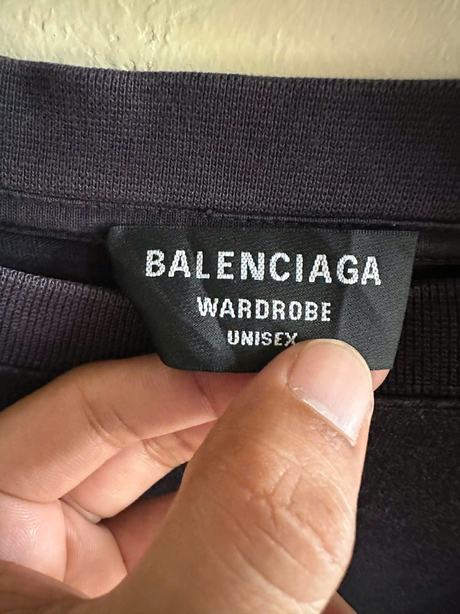 Balenciaga BALENCIAGA T SHIRT Size US XL / EU 56 / 4 - 2 Thumbnail