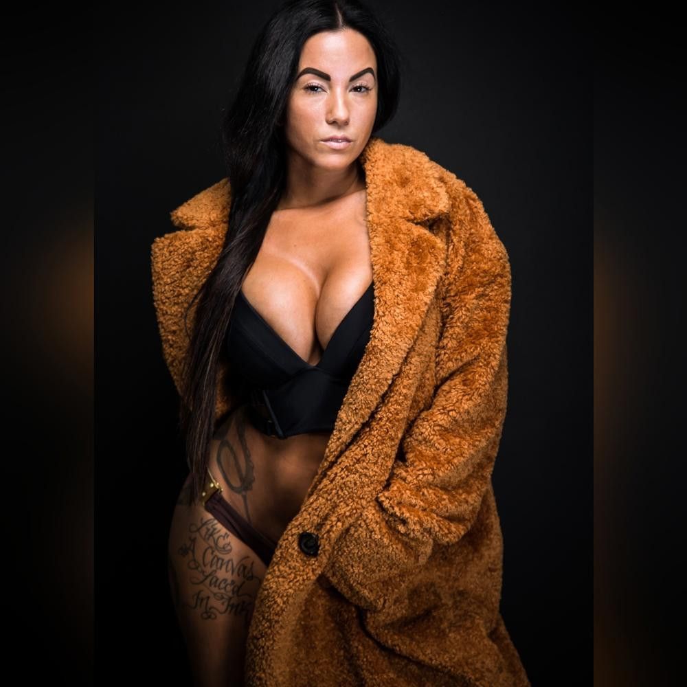 Designer Ginger Rust |HALOGEN x ATLANTIC-PACIFIC| Teddy Longline Coat Size M / US 6-8 / IT 42-44 - 3 Thumbnail