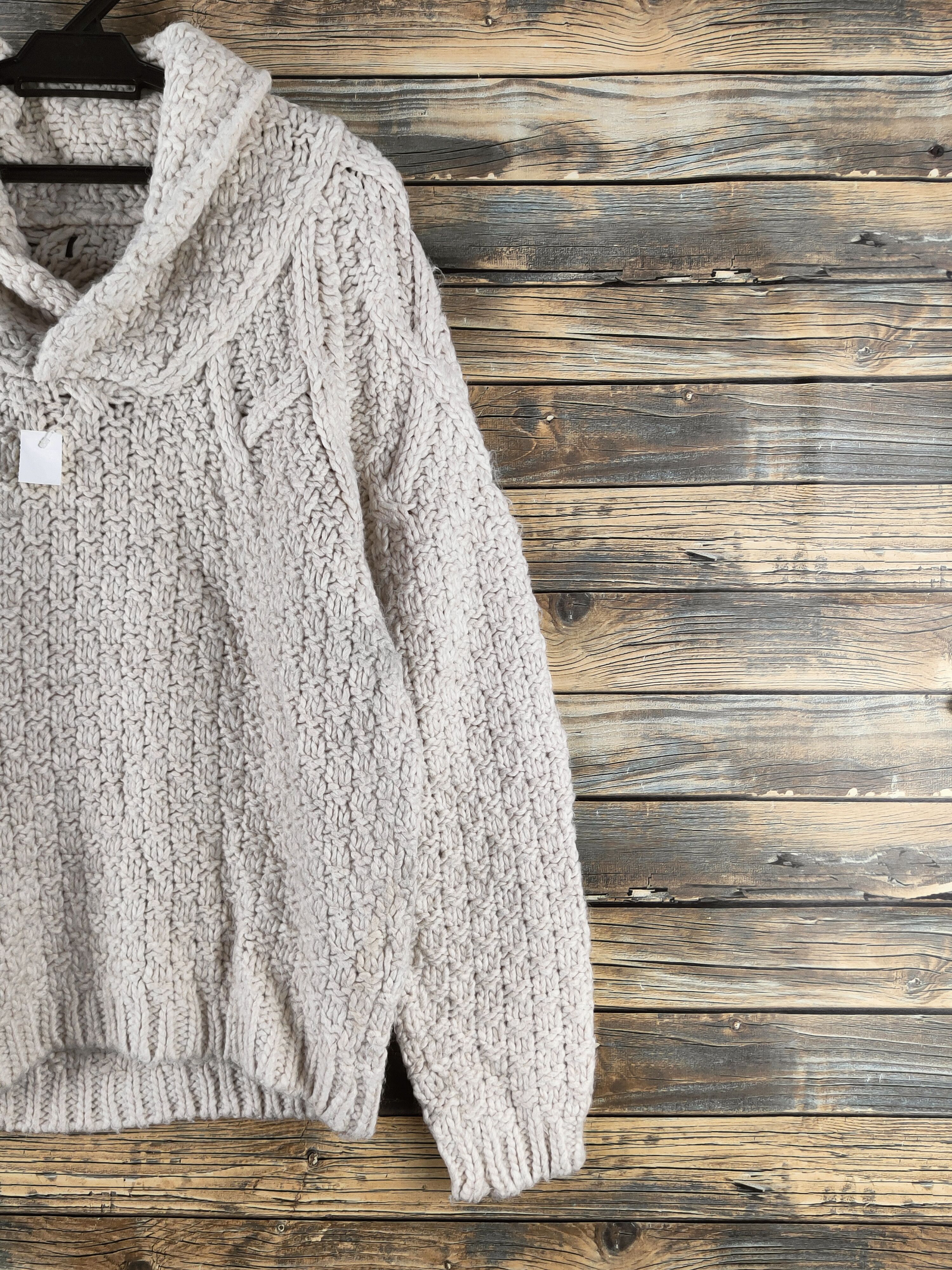 Japanese Brand DL Vintage knit Ivory Knitwear Sweatshirts #46-578 Size M / US 6-8 / IT 42-44 - 5 Thumbnail