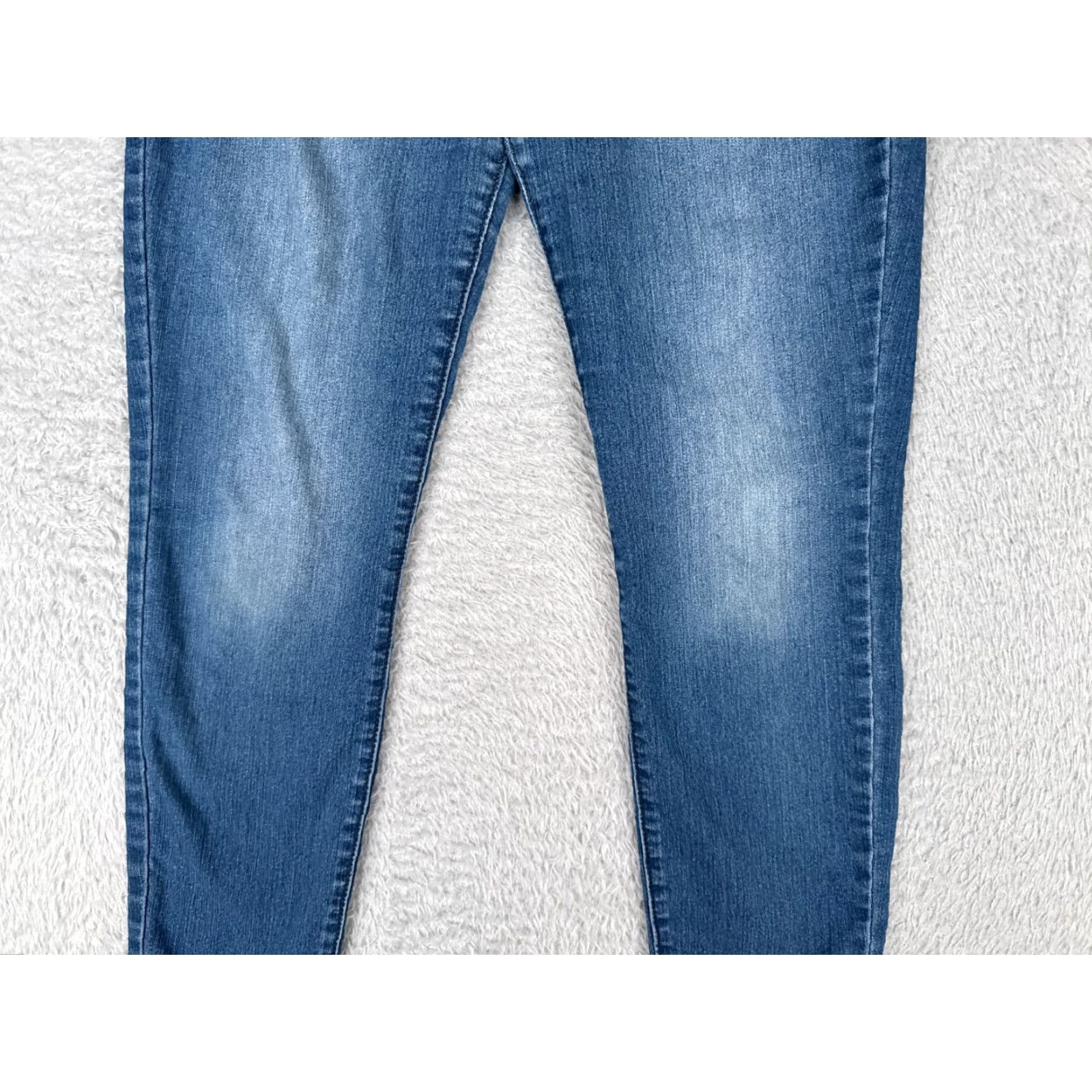 Old Navy Old Navy Jeans Pants Womens 8 Blue Denim Super Skinny Mid Rise Cotton 29x27 Size 30" / US 8 / IT 44 - 3 Thumbnail