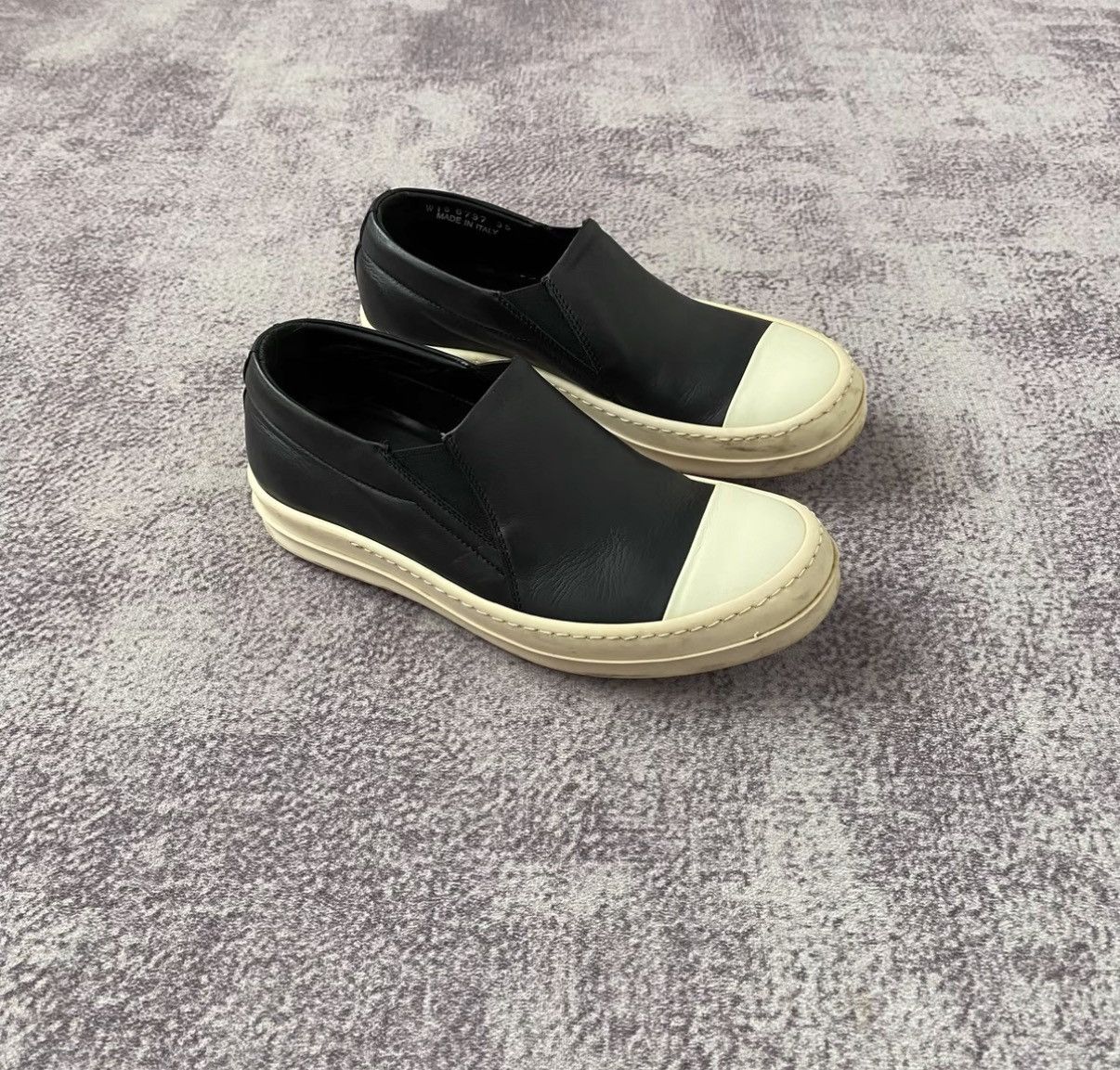 Rick Owens Main Line Low-Top Sneakers