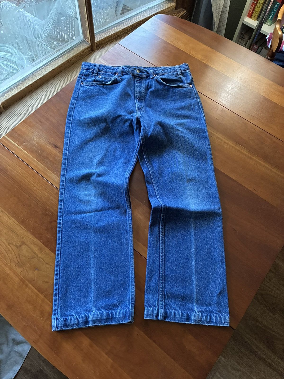 Levi's Vintage 80s Levi’s 517 bootcut denim jeans Size US 34 / EU 50 - 3 Thumbnail