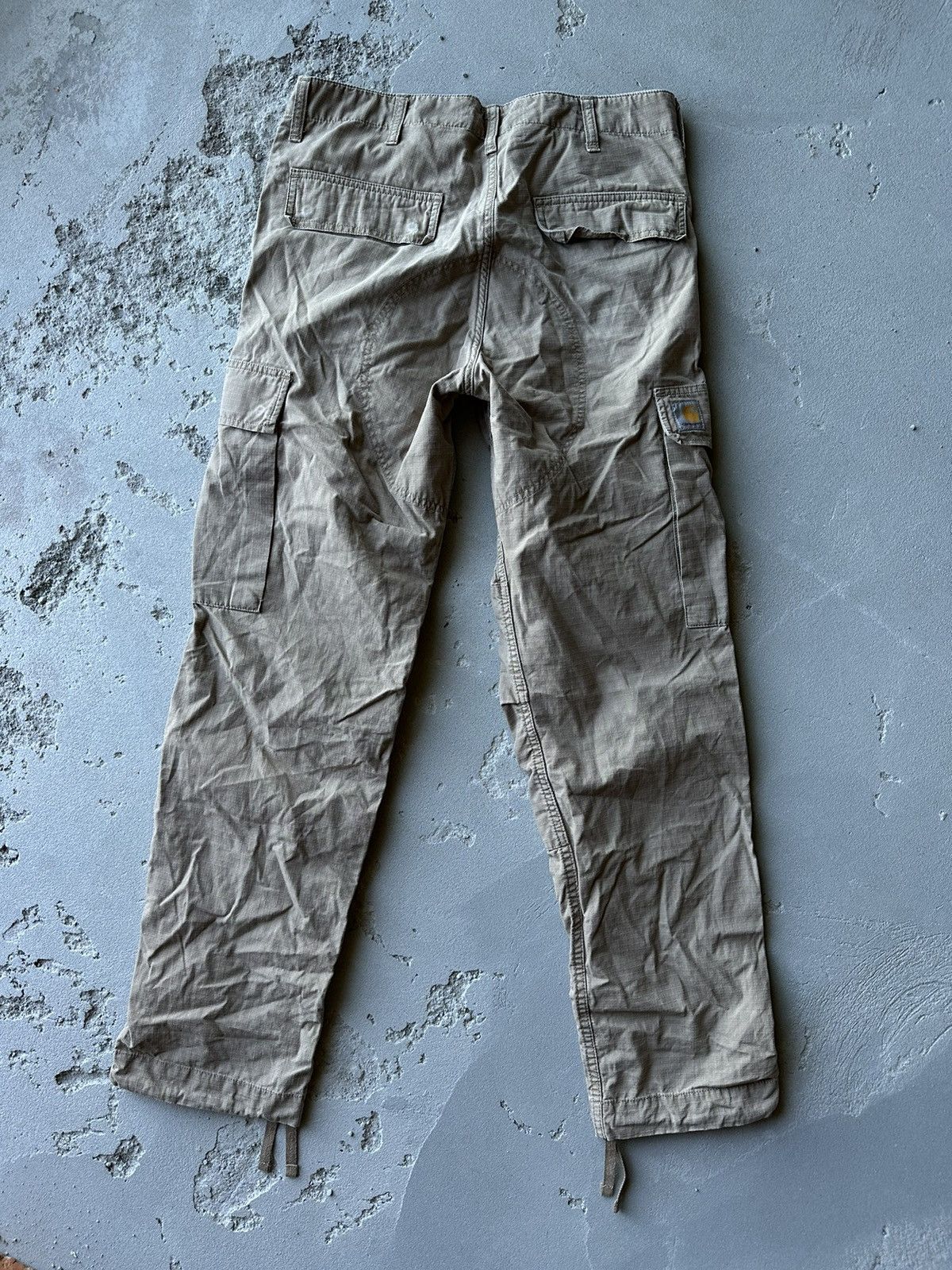 Carhartt Carhartt Regular Cargo RipStop Pants Multipocket Sand Size US 31 - 2 Thumbnail