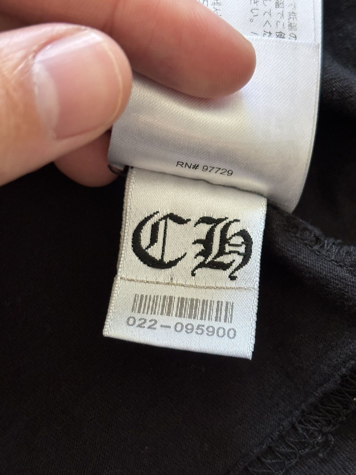 Chrome Hearts CHROME HEARTS PLUS SCRIPT LONG-SLEEVE Size US L / EU 52-54 / 3 - 6 Thumbnail