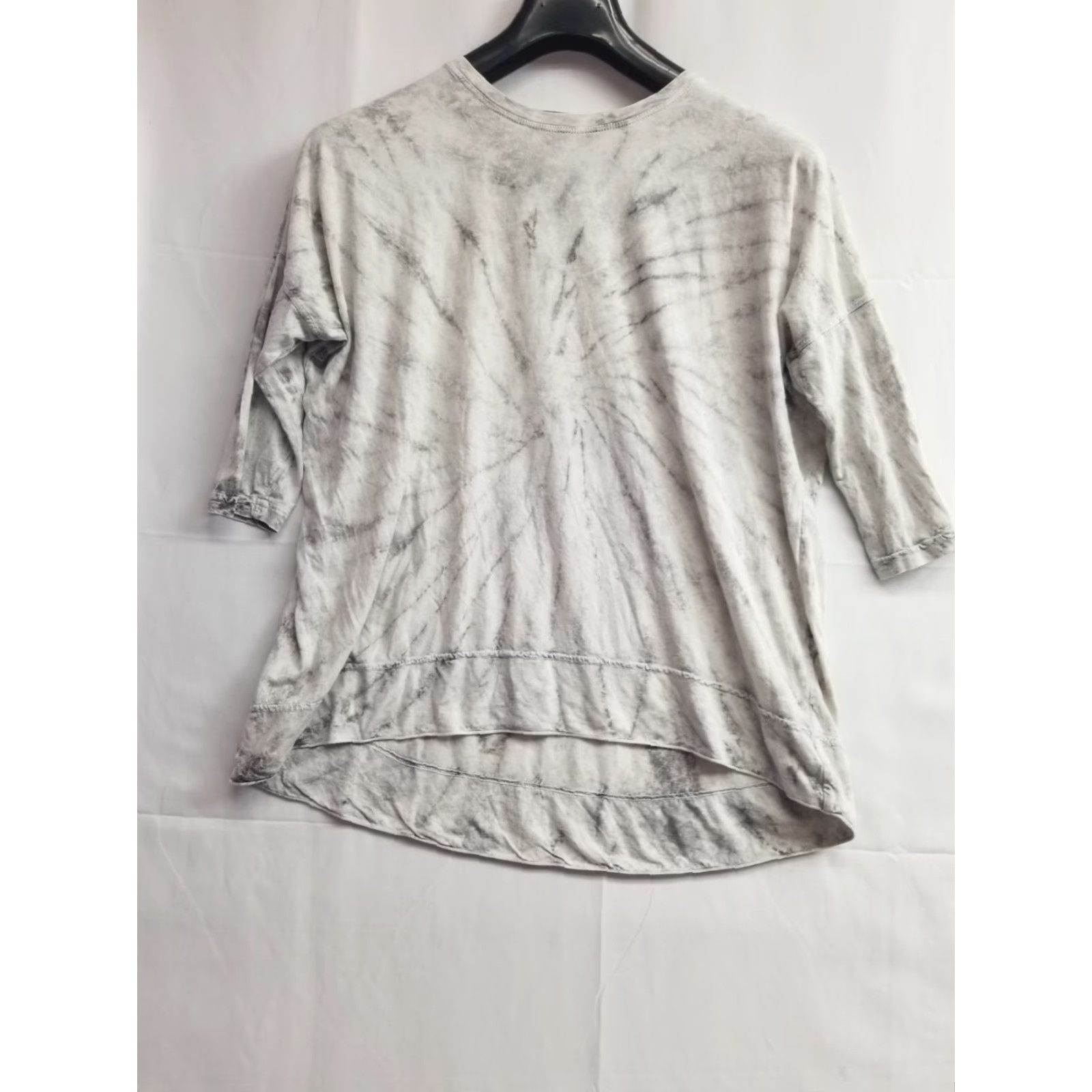 Hard Tail Hard Tail Blue Tie Dye Stretch Ultra Soft Relaxed Fit Top Small Blouse Gray S Women Regular Size Type Blouse Relaxed Fits Deluxe? Size S / US 4 / IT 40 - 2 Thumbnail