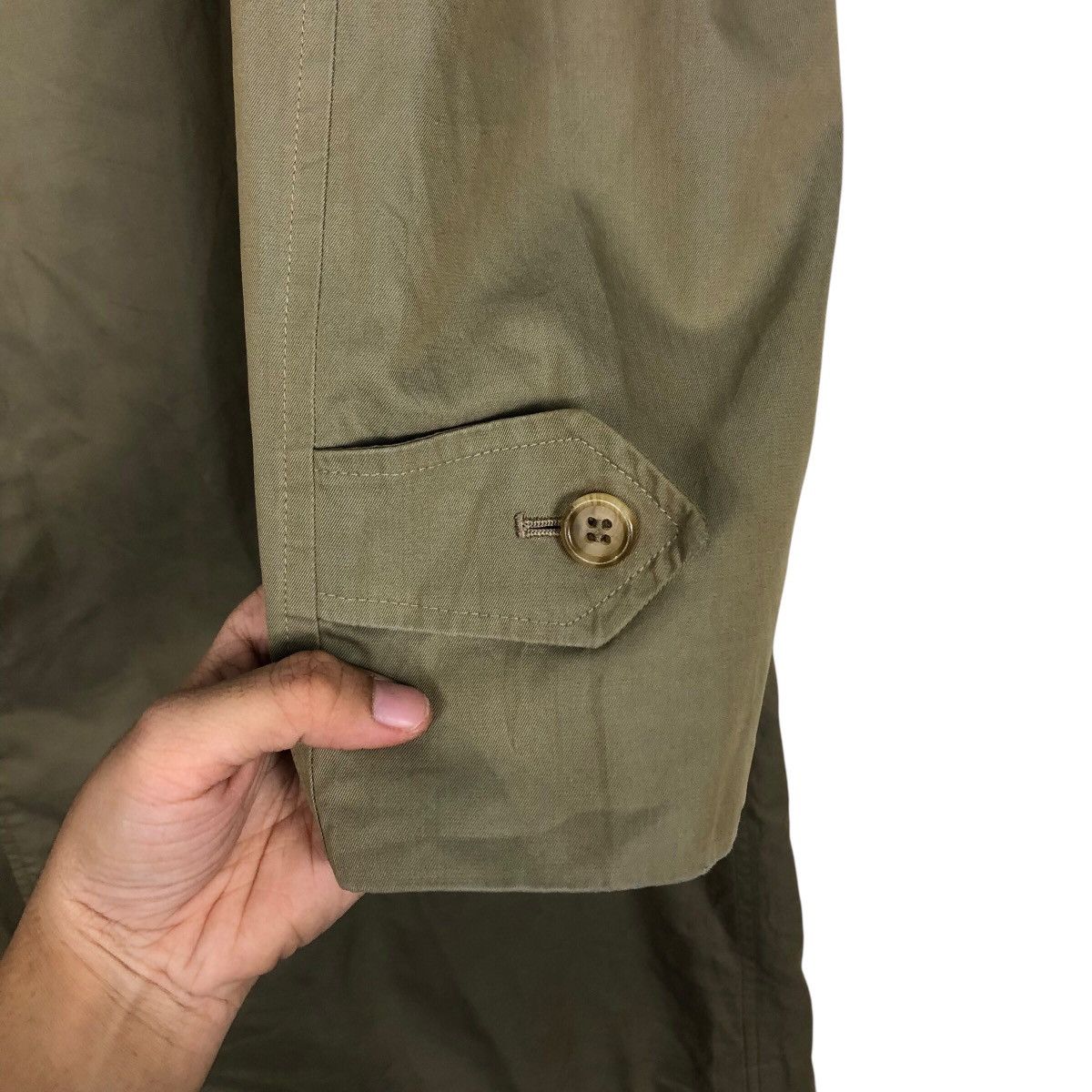 Burberry 📌Vintage Trench Coat Burberrys Made in England Nova Check Size US M / EU 48-50 / 2 - 17 Thumbnail