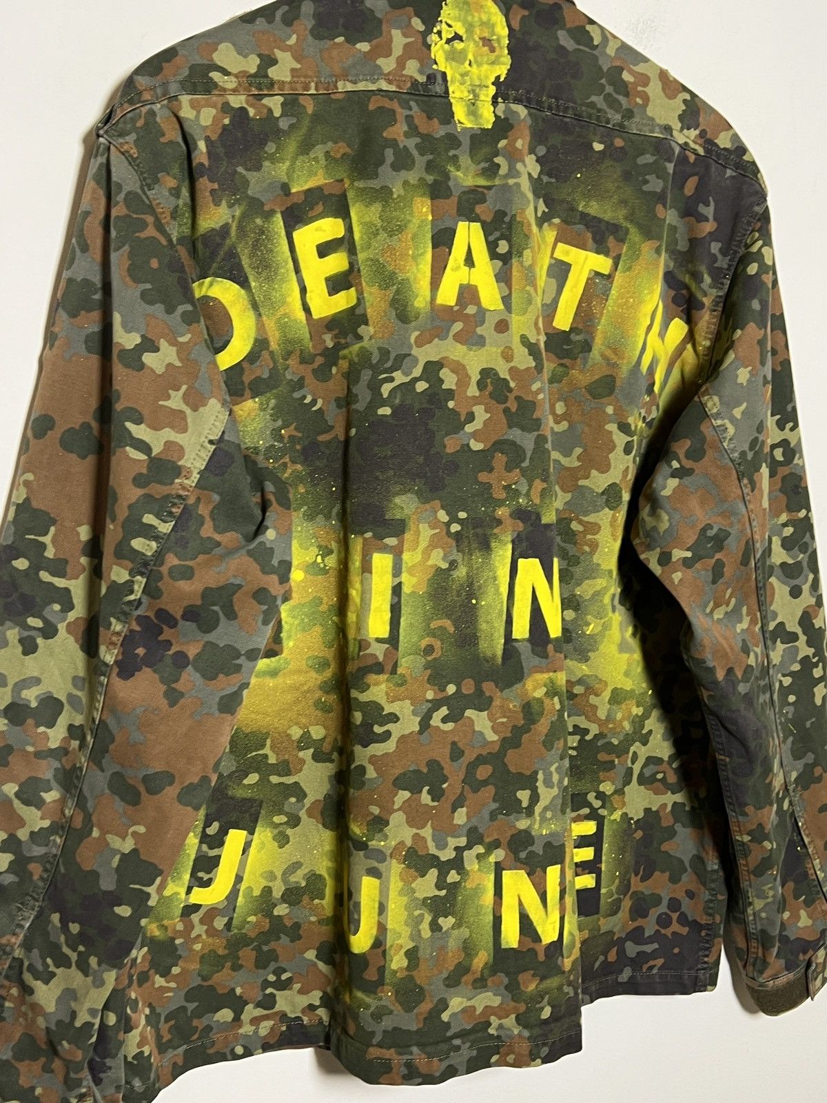 death in june 1/1 overshirt m-l bundeswehr