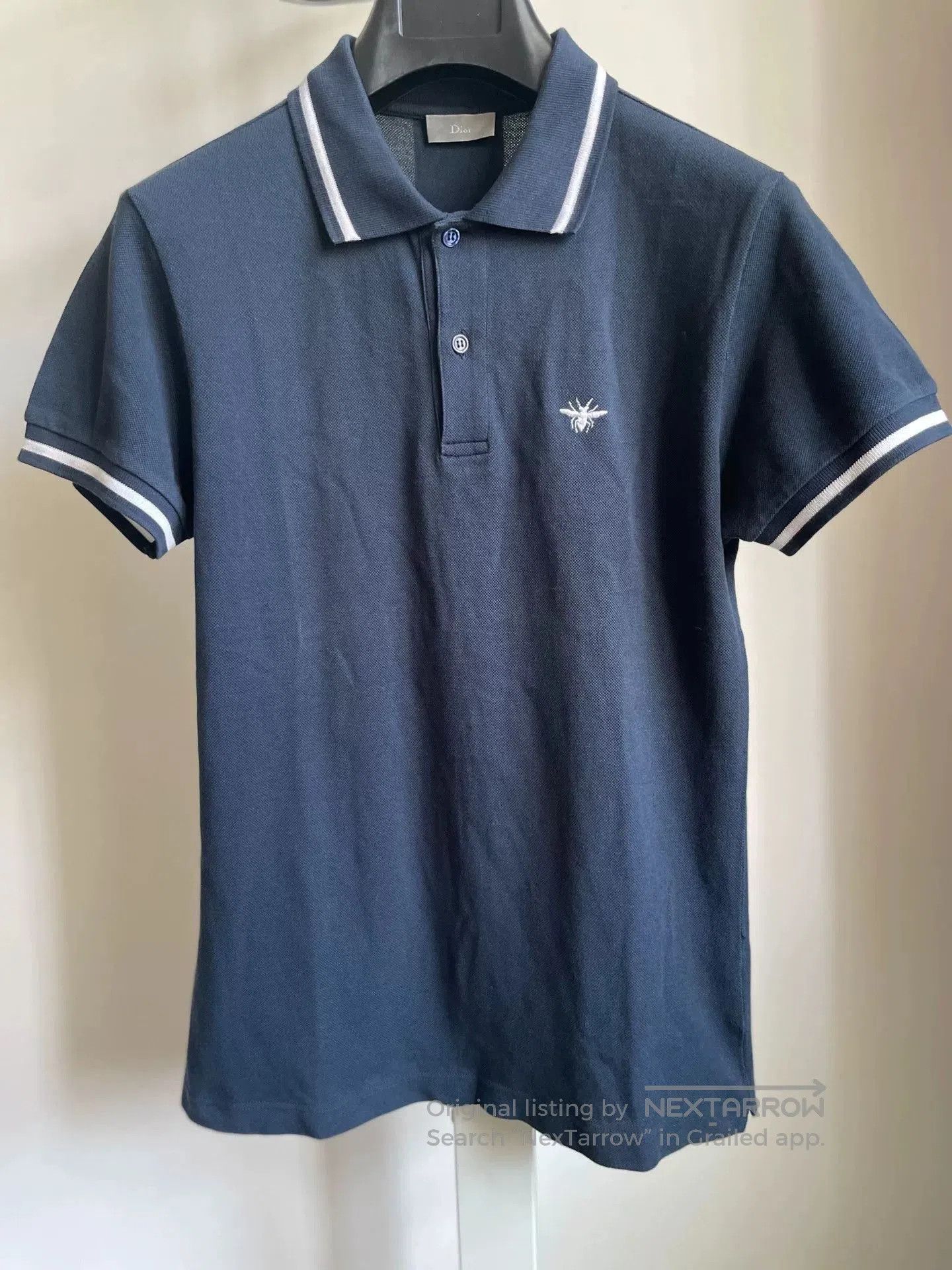 Dior Dior Bee Embroidery Polo Shirt. Size US S / EU 44-46 / 1 - 1 Thumbnail