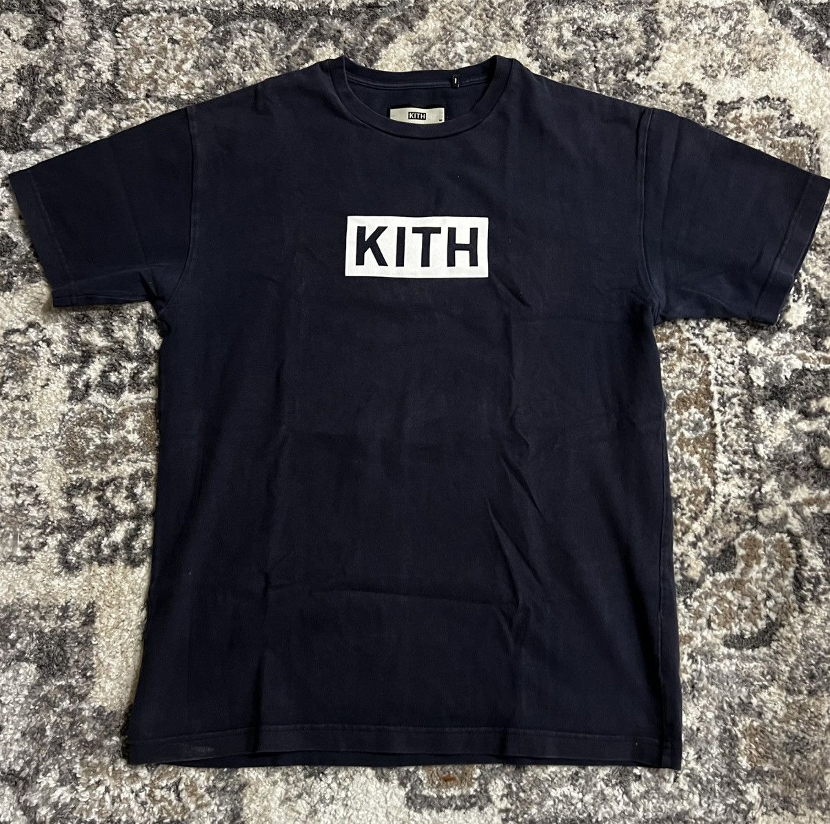 Kith Kith Classic Logo Tee Navy Blue Size US M / EU 48-50 / 2 - 1 Thumbnail