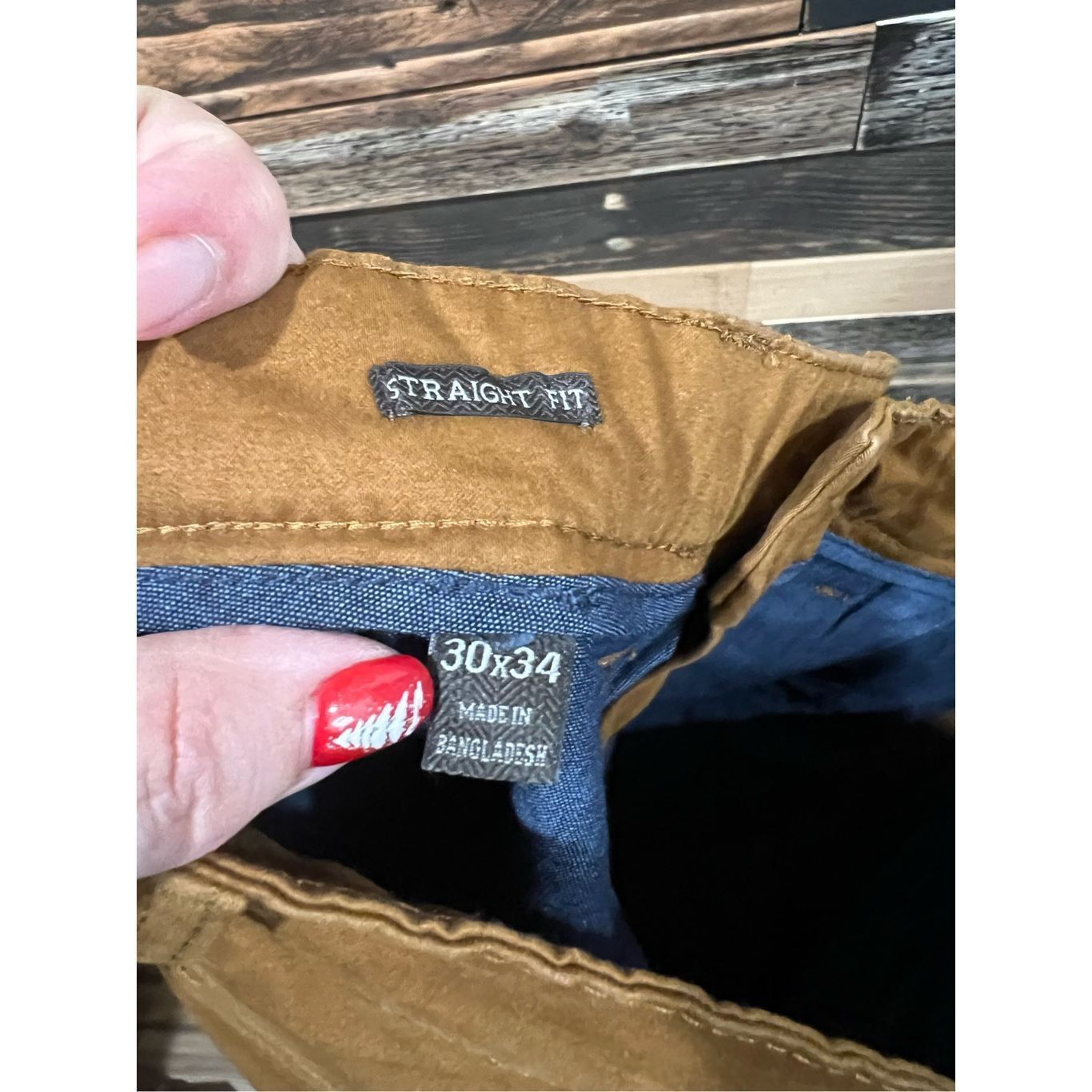 JACHS NY JACHS NEW YORK NWT Straight Fit Pants Copper Brown Casual Ch Size US 30 / EU 46 - 7 Thumbnail