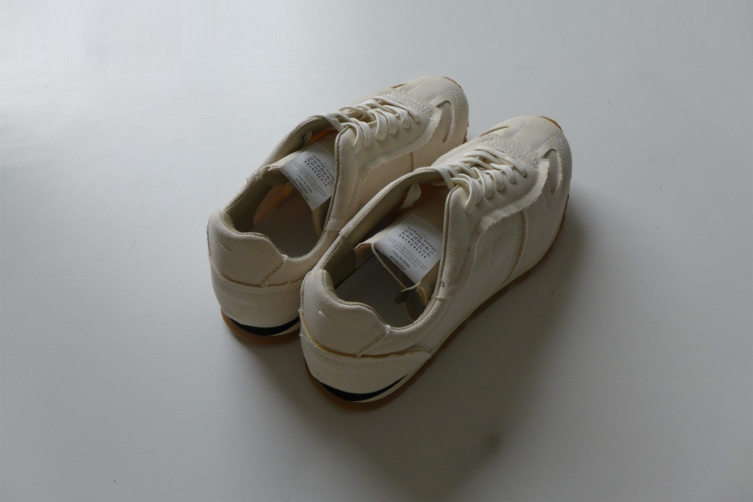 Maison Margiela n/a Margiela Ecru Runner Sneakers Size US 11 / EU 44 - 5 Thumbnail