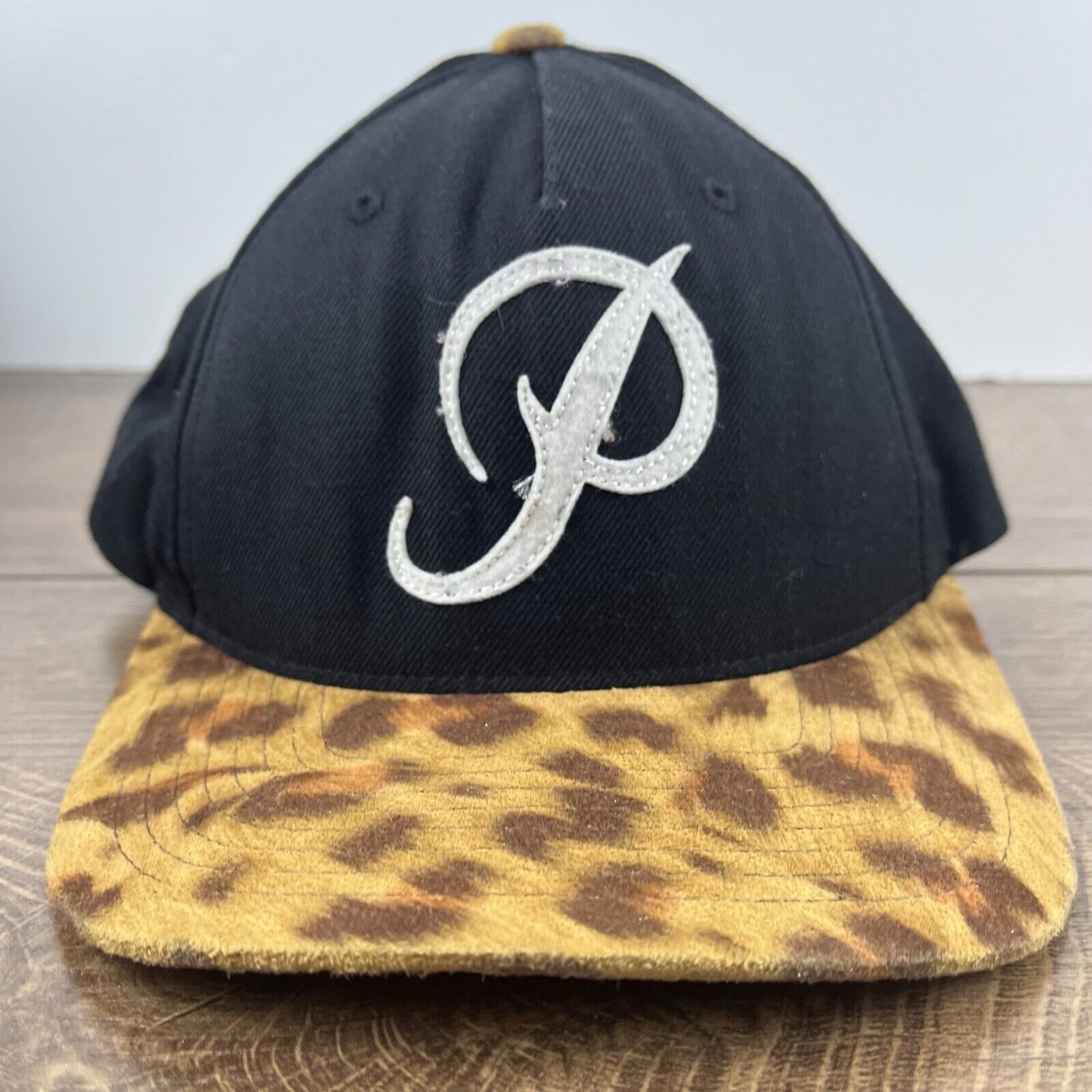 Starter P Starter Hat Black Cap Hat Adjustable Hat Black Adult Hat Size ONE SIZE - 8 Thumbnail