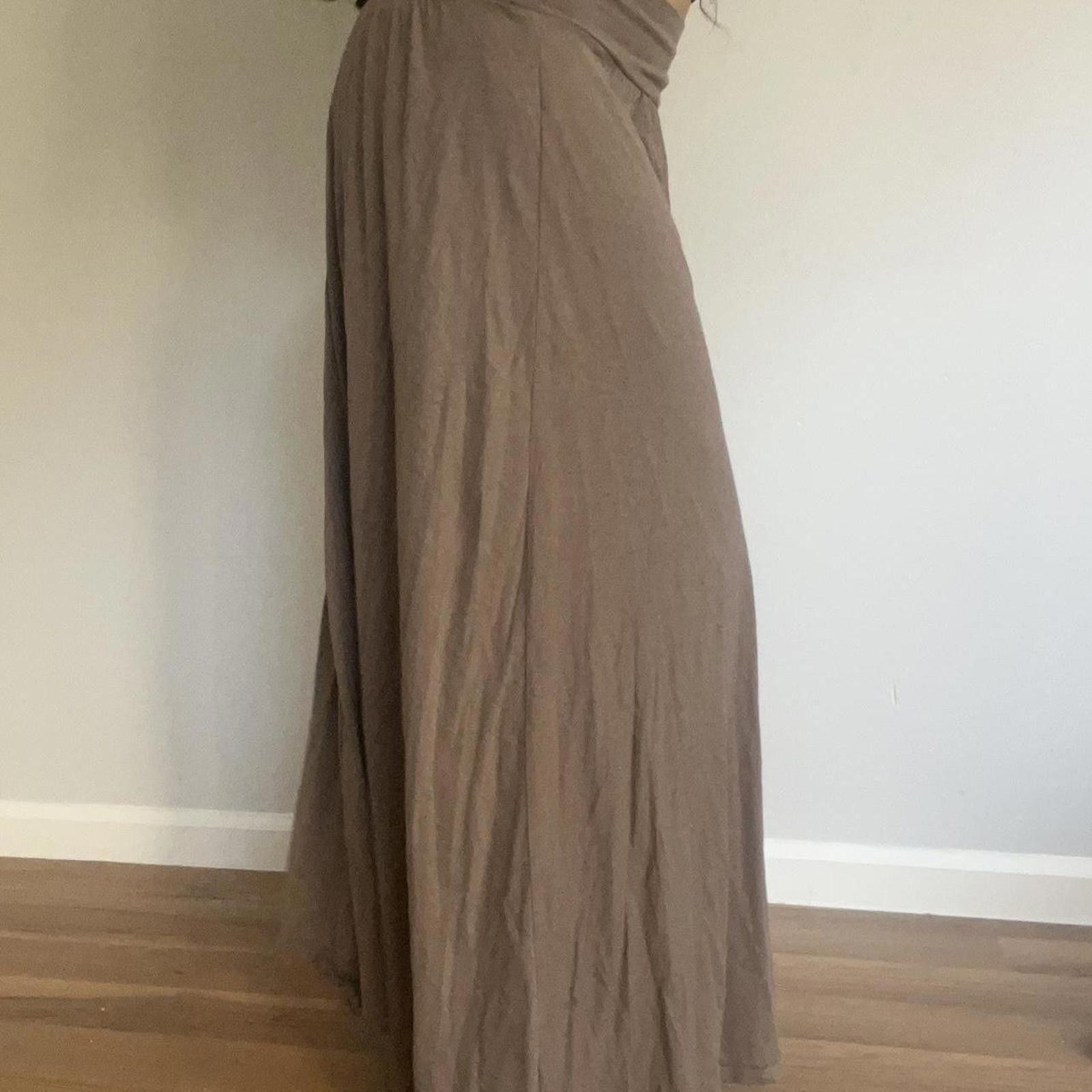 Other Brown midi skirt with stretchy waistband Size 28" / US 6 / IT 42 - 5 Thumbnail
