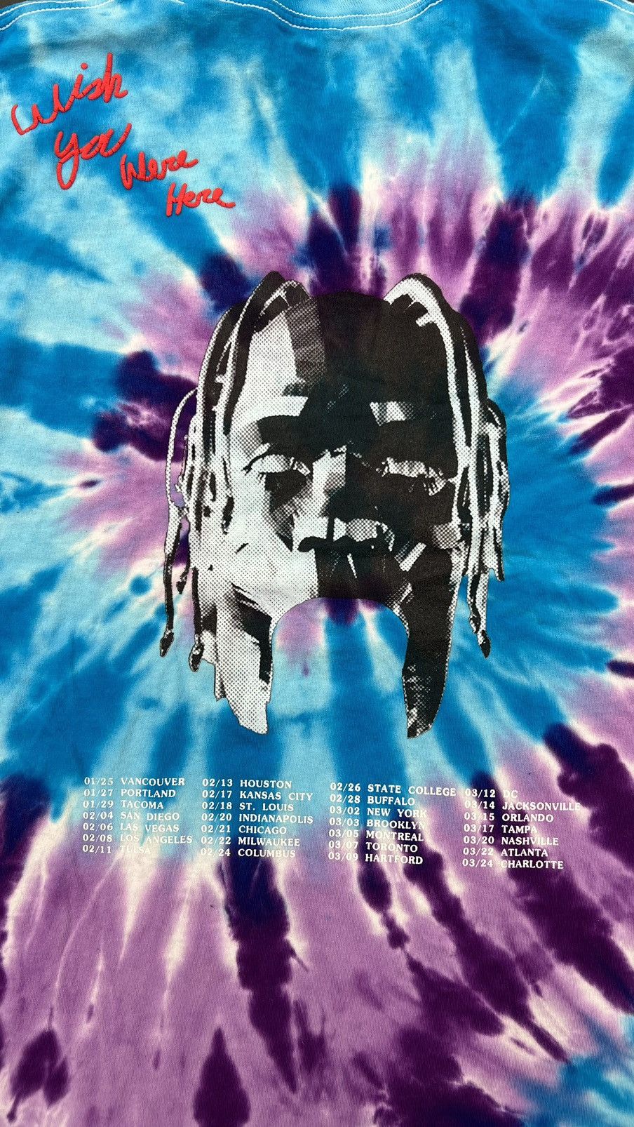 Travis Scott Travis Scott Astroworld-Tee Size US M / EU 48-50 / 2 - 3 Thumbnail