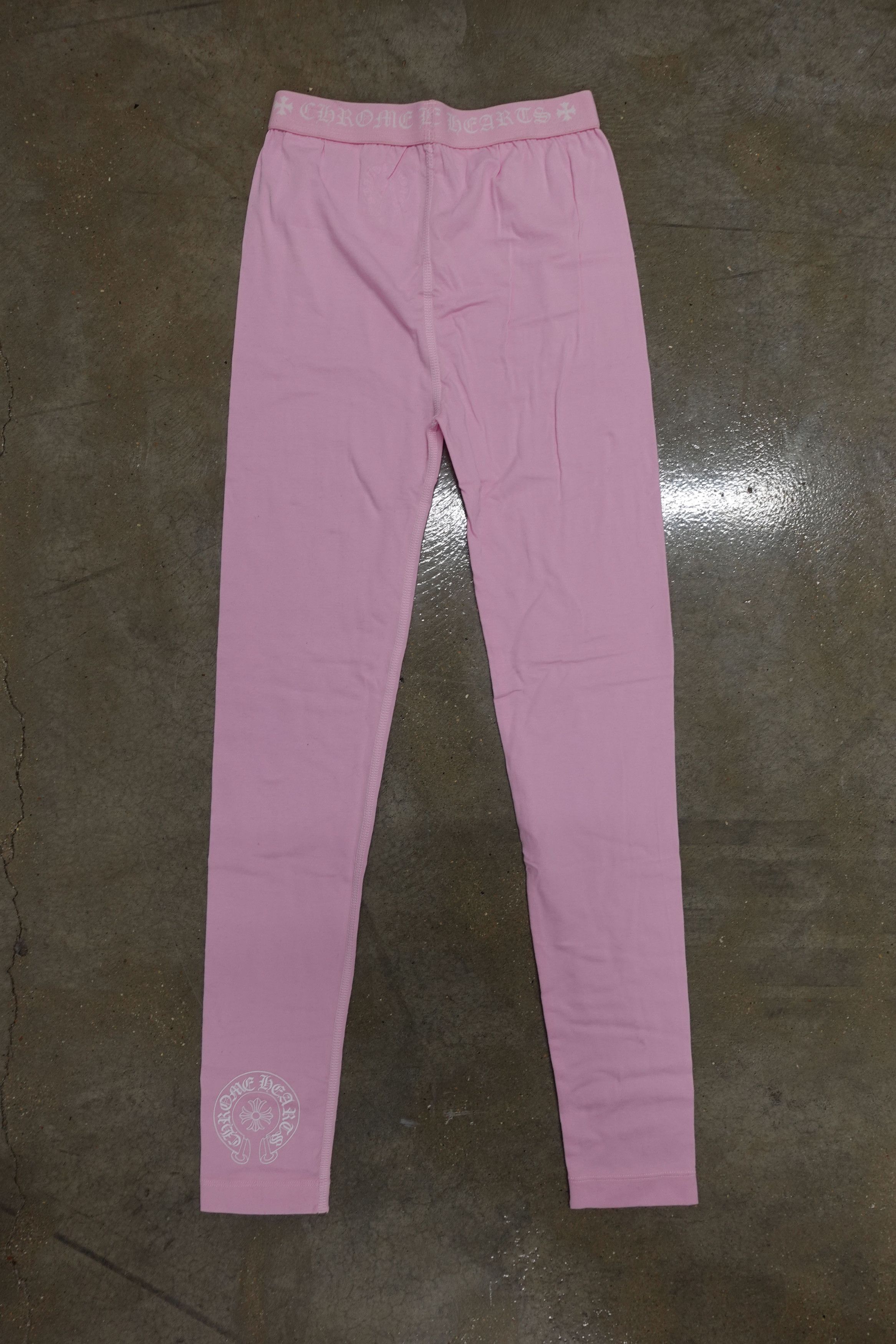 Chrome Hearts CHROME HEARTS HORSESHOE LEGGINGS PINK Size 26" / US 2 / IT 38 - 3 Thumbnail