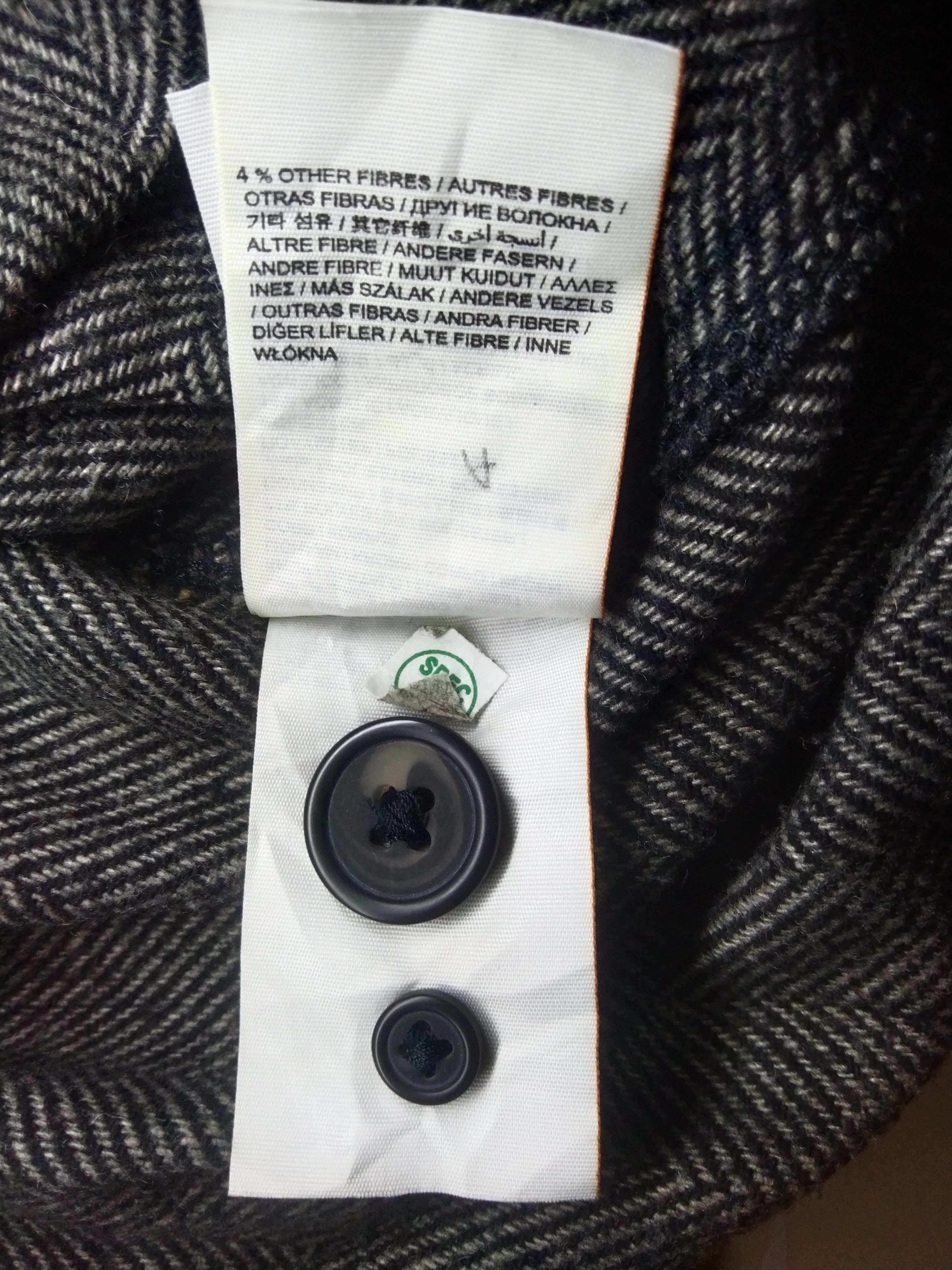 Superdry Superdry The Ultimate Tweed long sleeve button up shirt Size US S / EU 44-46 / 1 - 10 Thumbnail