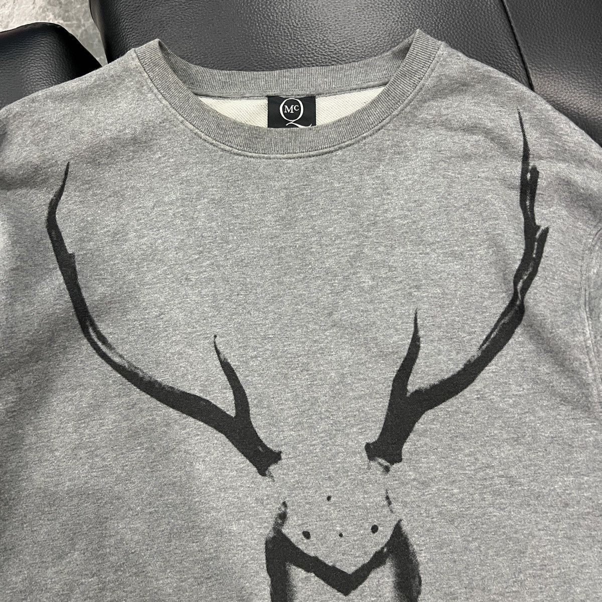 McQ Alexander McQueen McQ Alexander McQueen Antler Portrait Sweatshirt Size US S / EU 44-46 / 1 - 6 Thumbnail