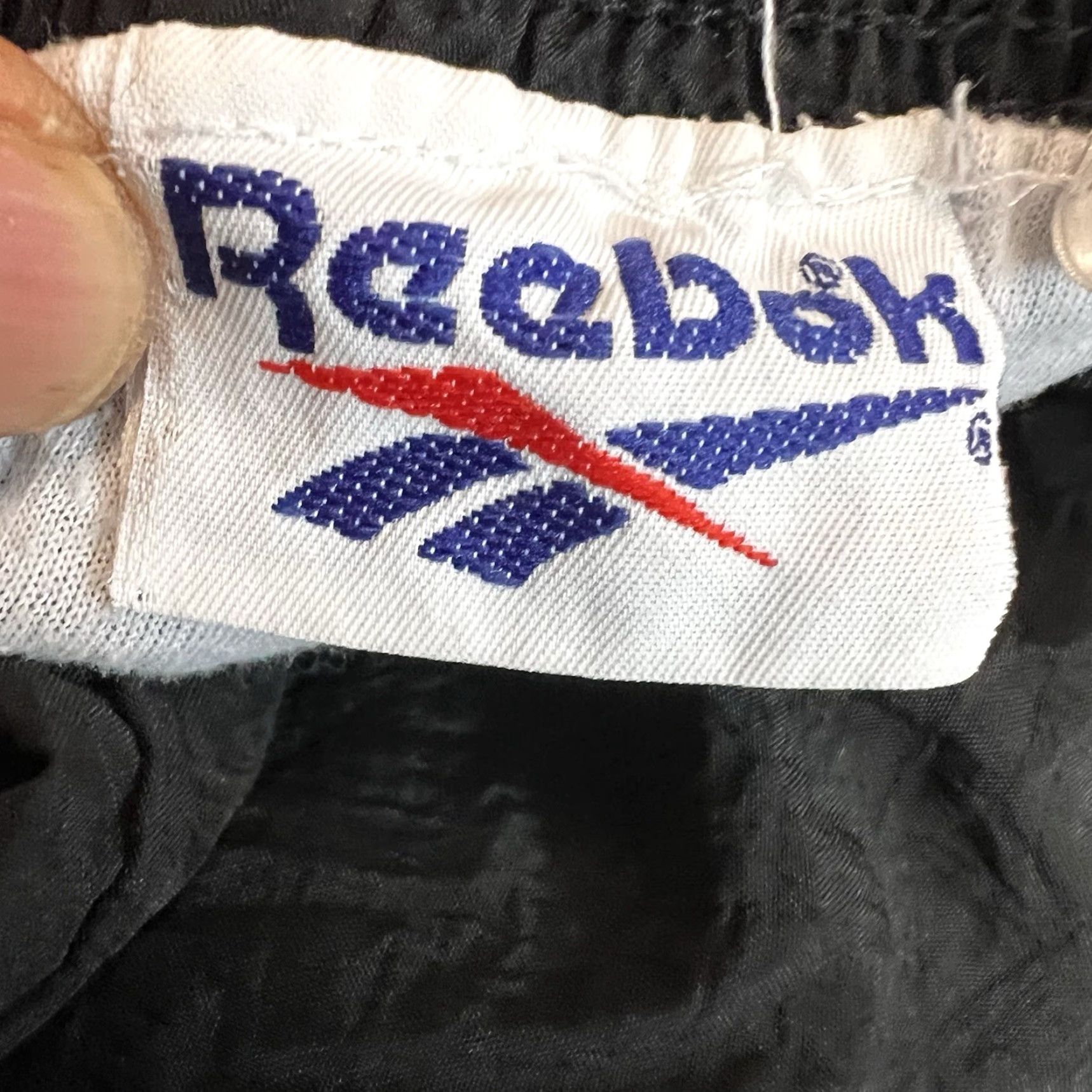 Reebok VINTAGE Reebok Track Pants Men XL Black Nylon Lined Tapered 90s Athleisure Size US 36 / EU 52 - 6 Thumbnail