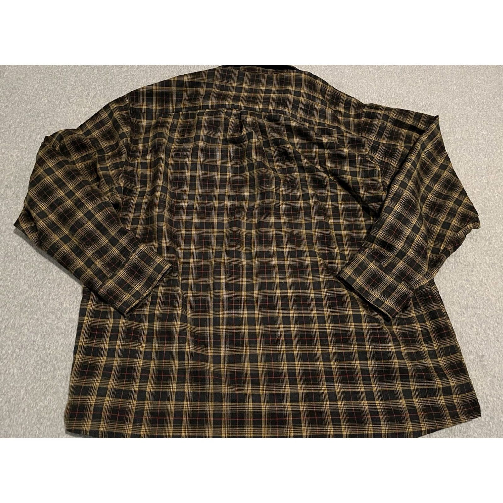 Propper Dixxon Proper Baggers Long Sleeve Snap Flannel Plaid Shirt Mens 4XL Multicolor Polyester Flannel Shirt Mens 4XL Size US XXL / EU 58 / 5 - 7 Thumbnail